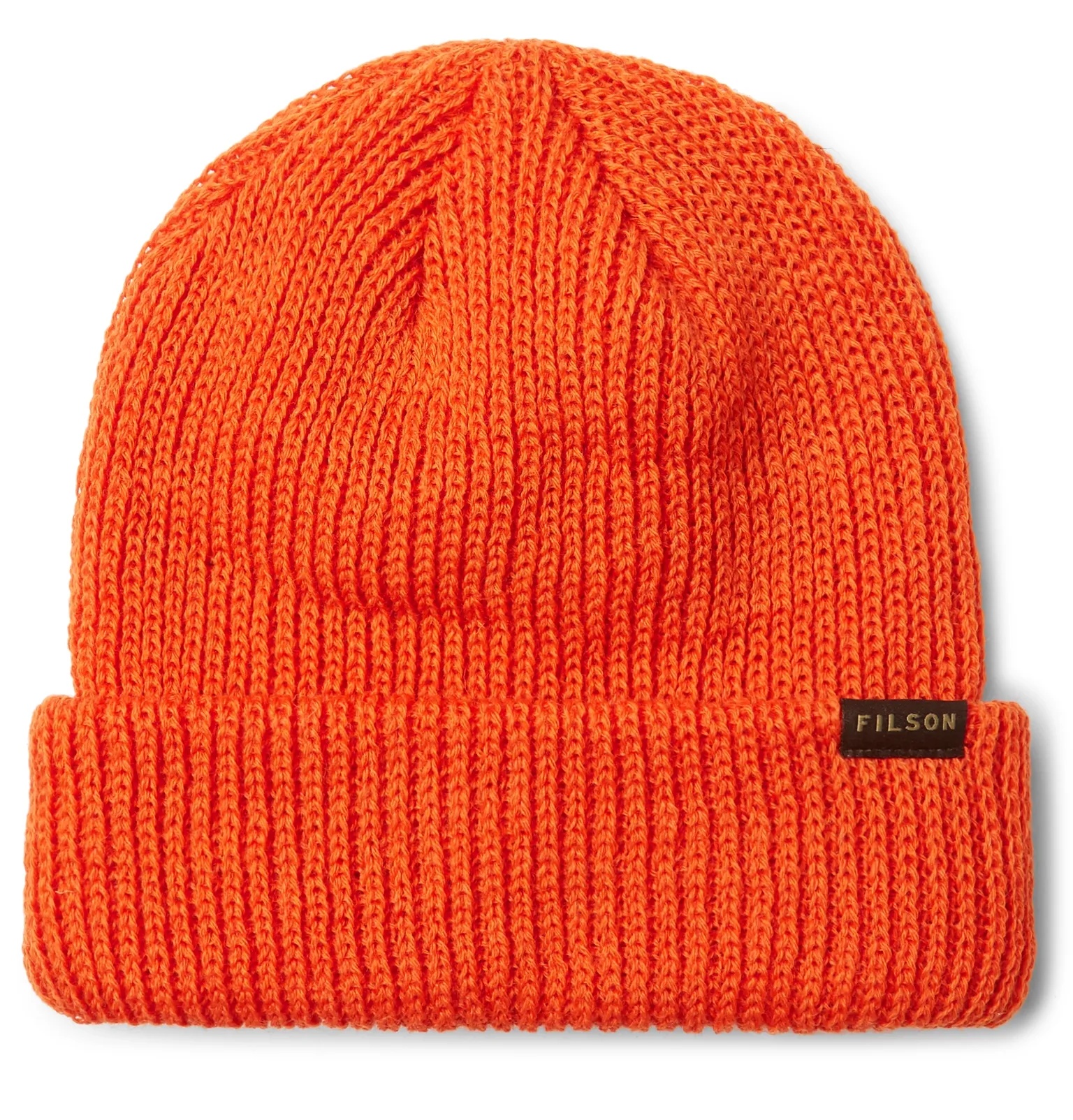 Watch Cap Ribbed Wool Beanie - 3