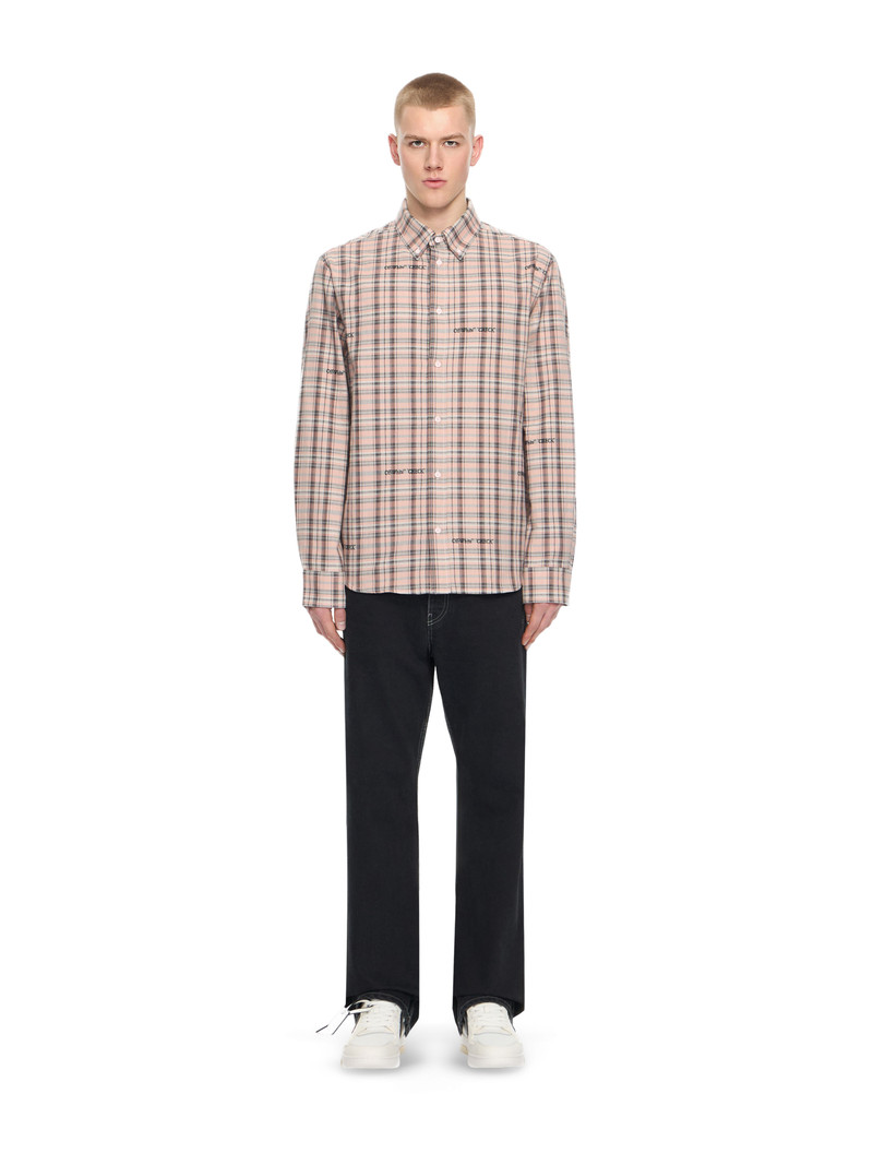 Off-White Marker Check Flan Reg Shirt outlook