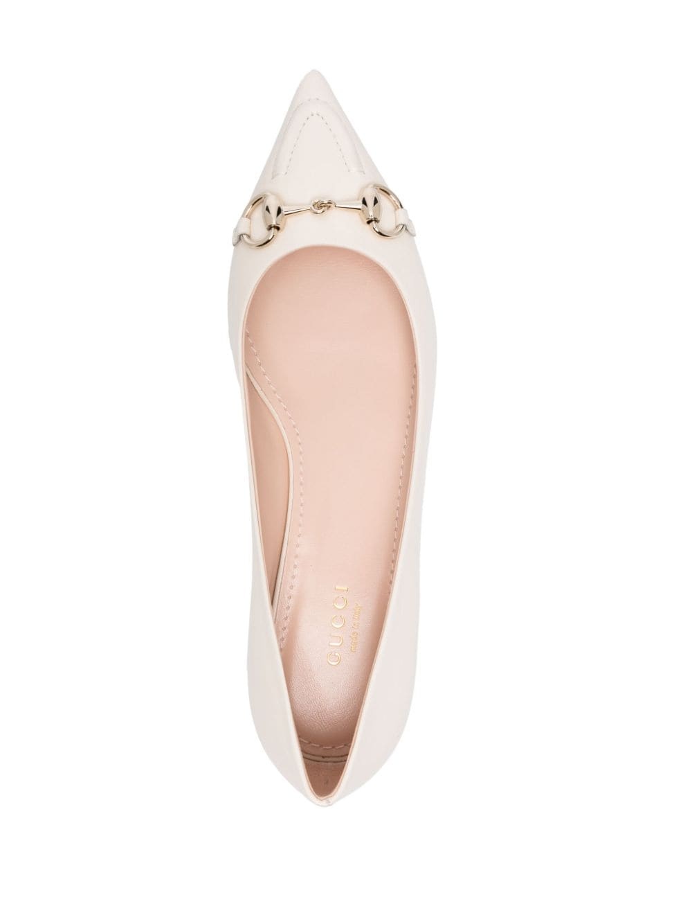 Horsebit-detail ballerina shoes - 4