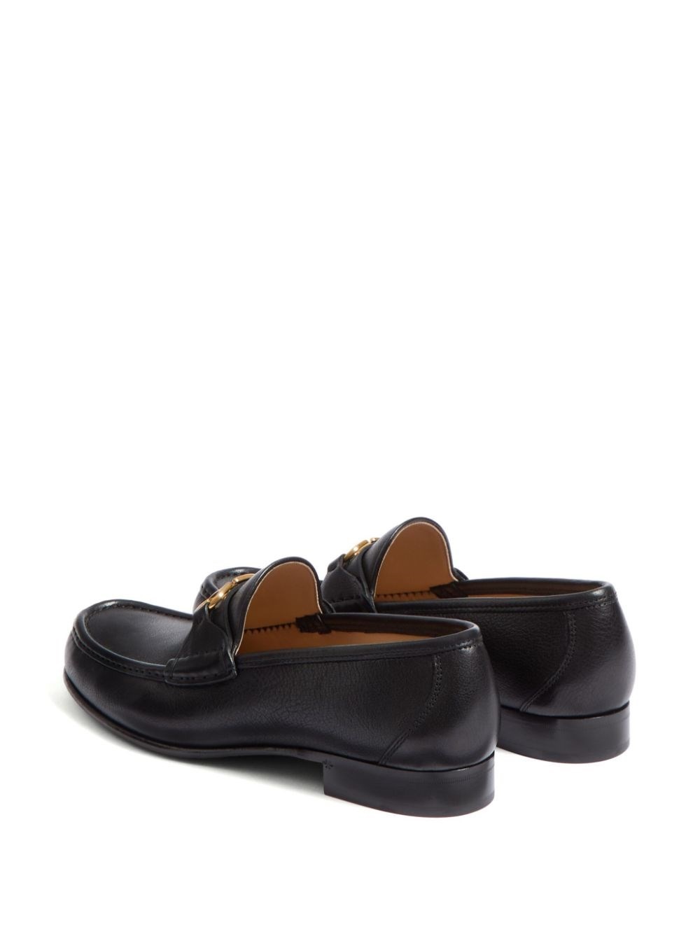 VLogo Signature leather loafers - 3