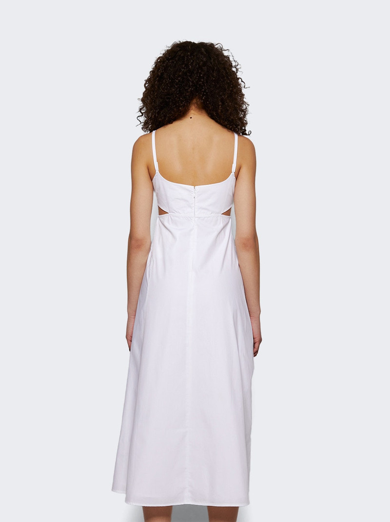 Cami Midi Dress White 4