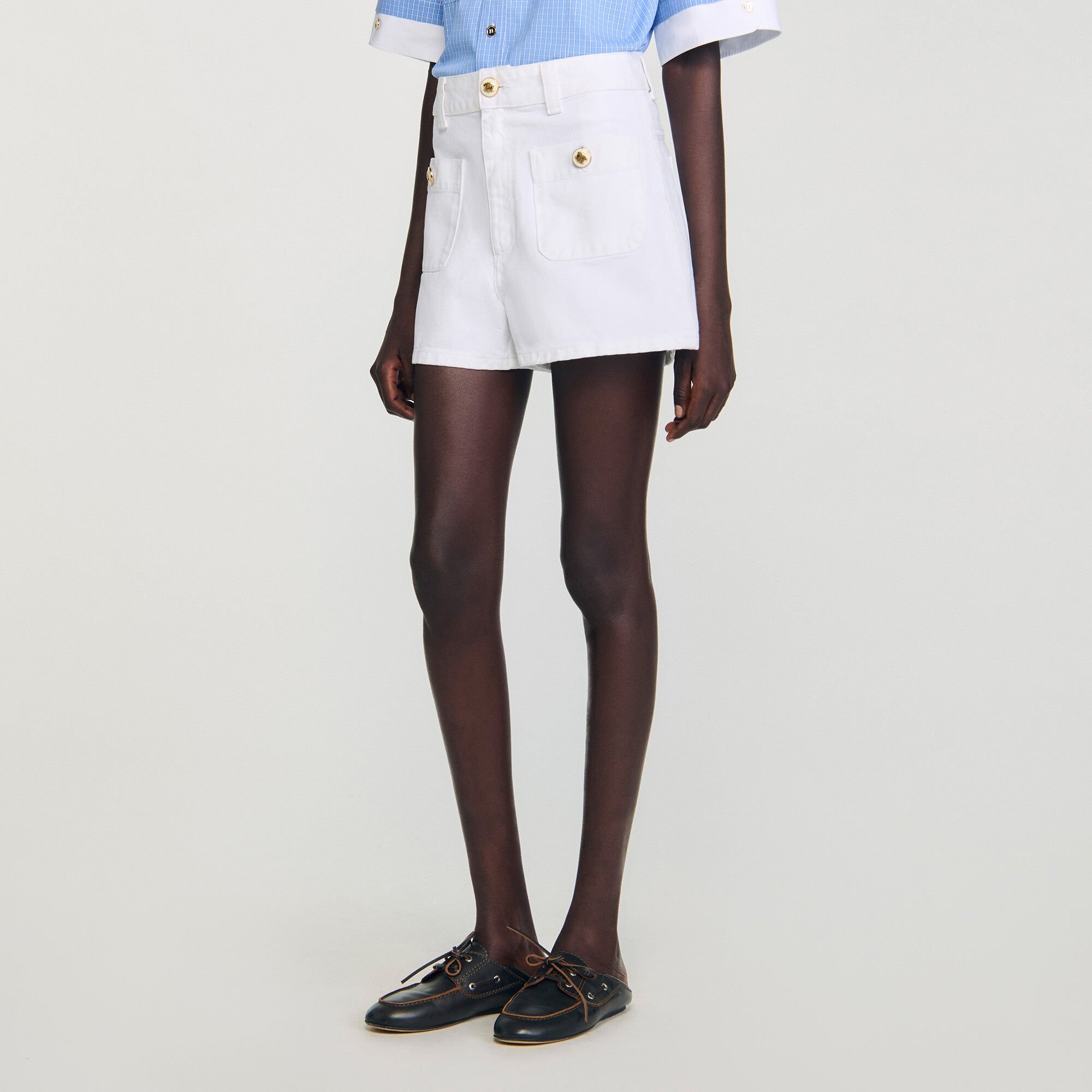 DENIM SHORTS - 4