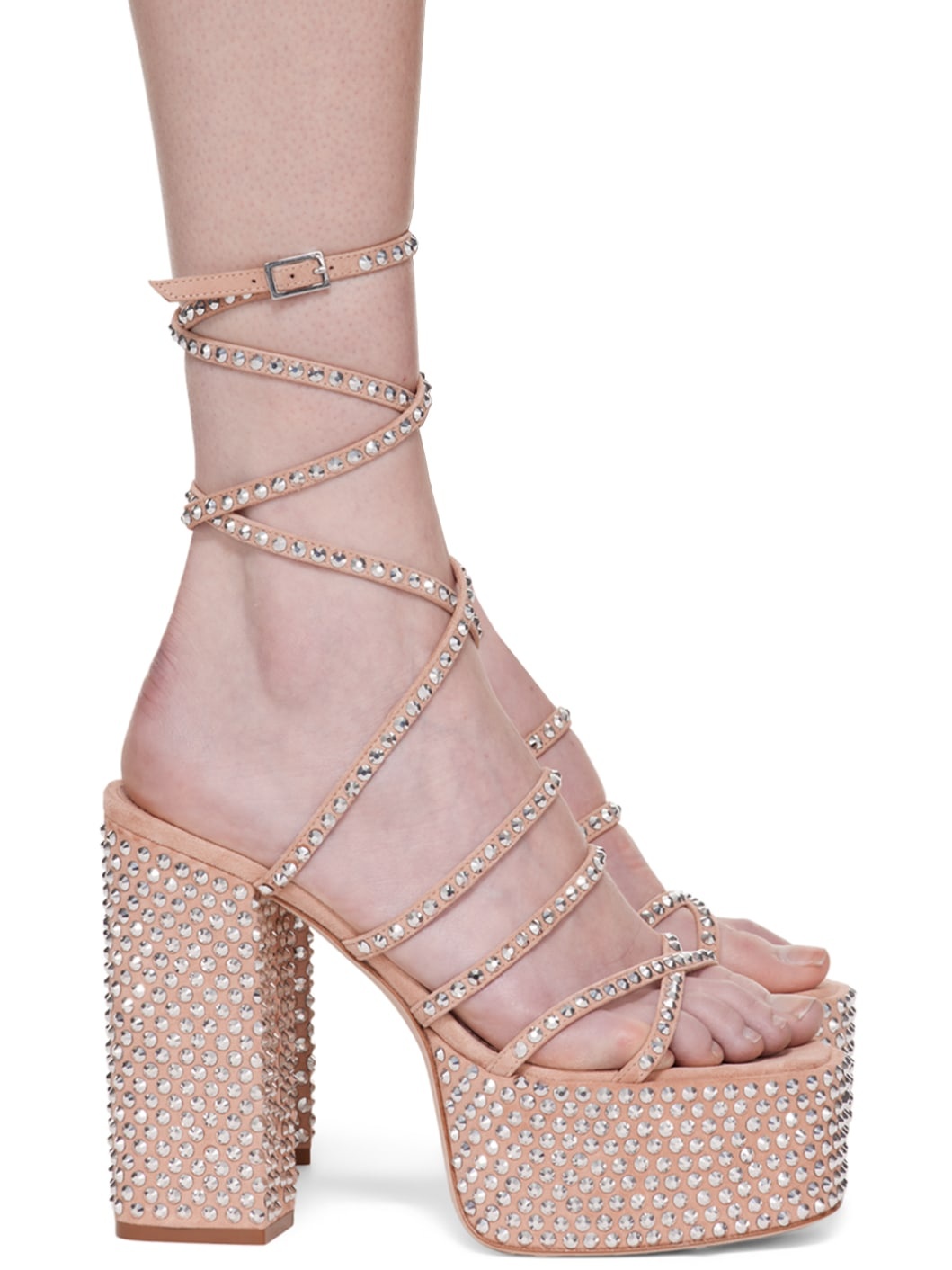 Pink Holly Evita Heeled Sandals - 1