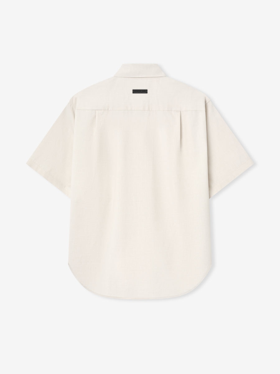 Cotton Wool Oxford Classic Short Sleeve Shirt - 3
