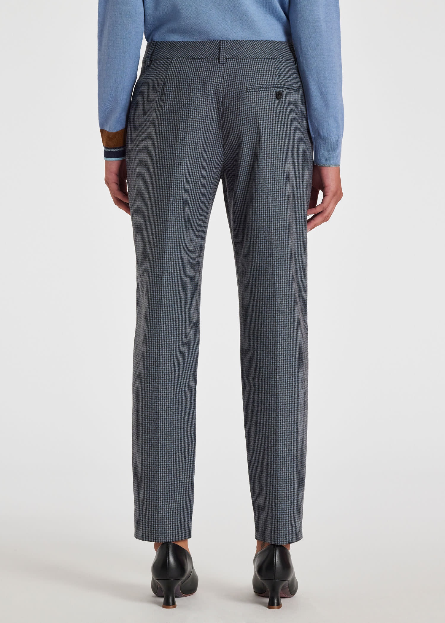 Wool-Blend Micro Check Suit - 11