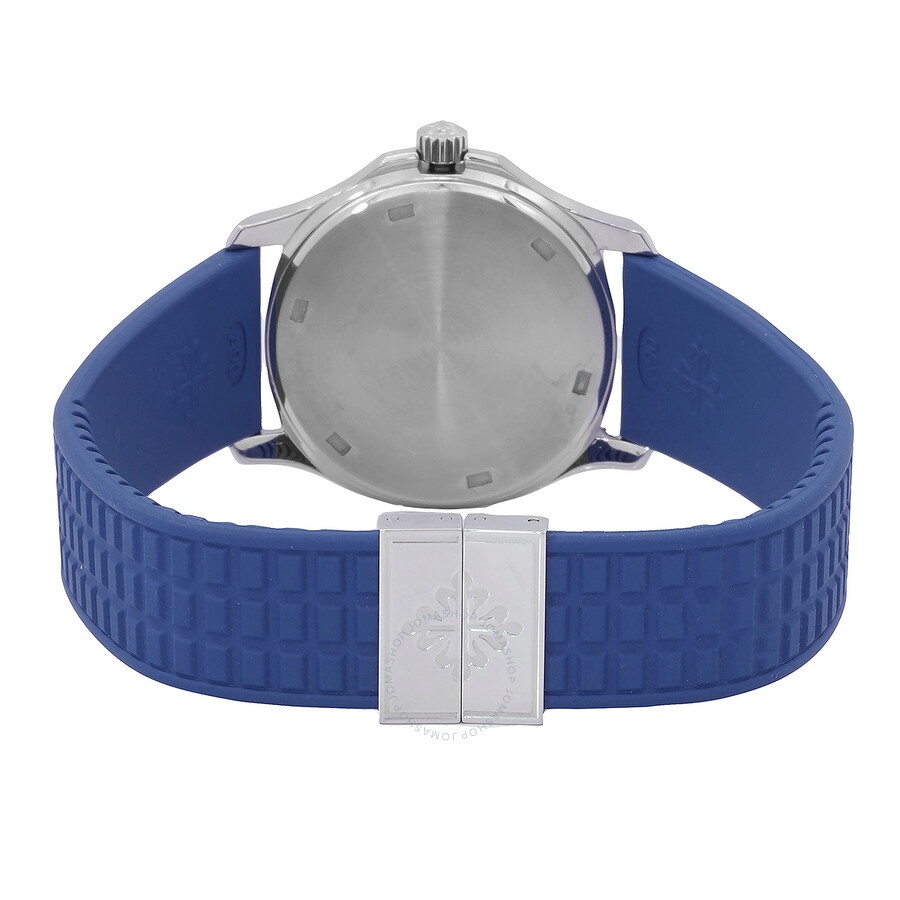 Pre-owned Patek Philippe Aquanaut Quartz Diamond Blue Dial Ladies Watch 5067A-014 - 3