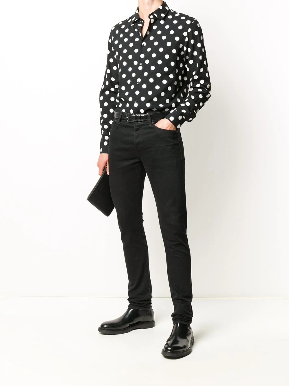 polka dot shirt - 2