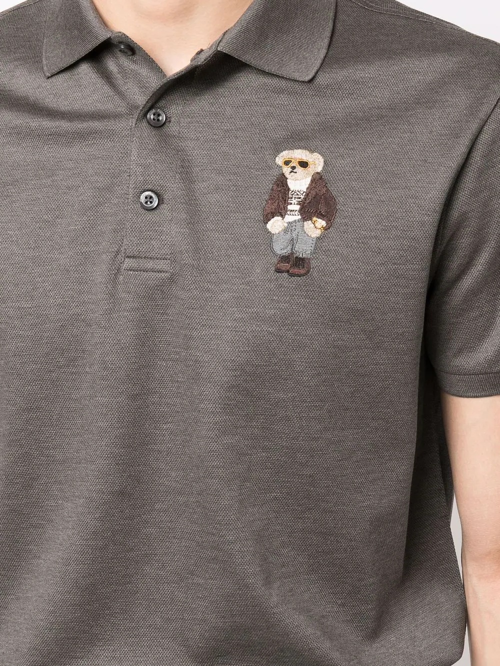 Polo Bear cotton polo shirt - 5