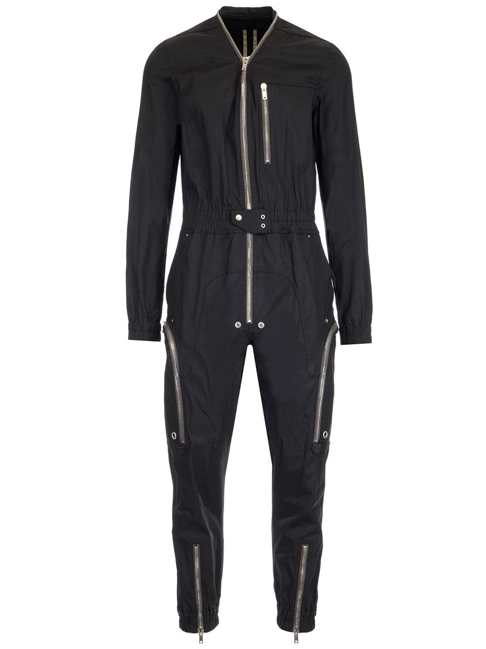 Rick Owens Zip-Up Long-Sleeved Jumpsuit - 1