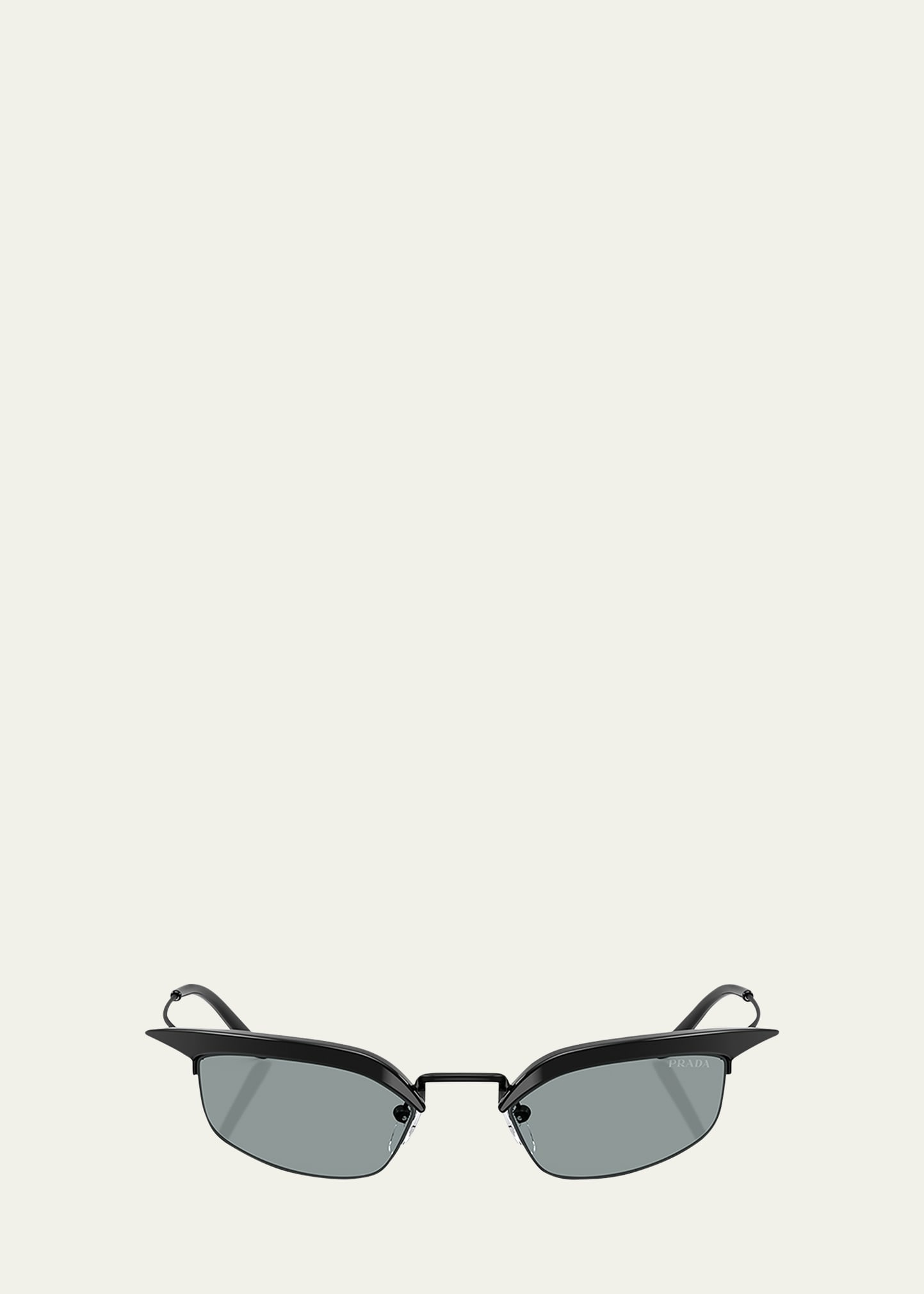 B50S Rectangle Metal Sunglasses - 1