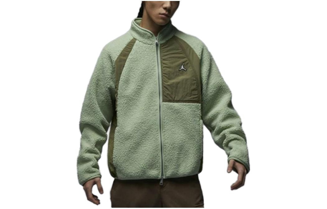 Air Jordan Sherpa Warm Jacket 'Green' FV8450-343 - 2