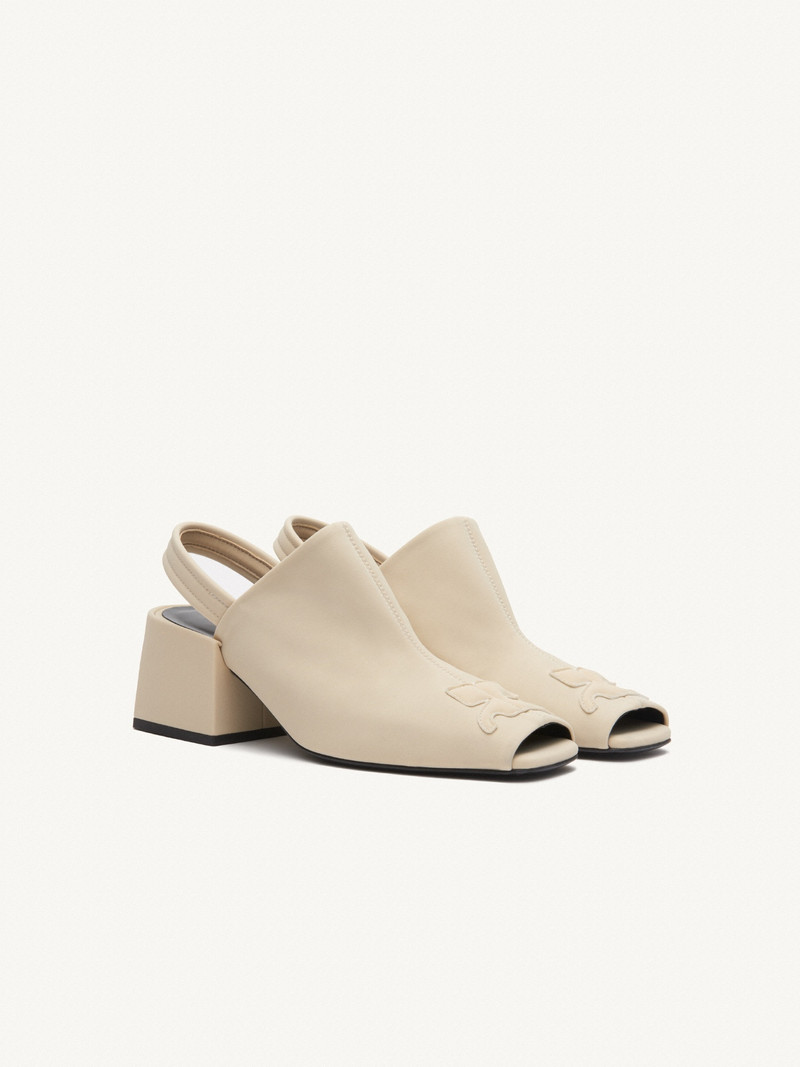 courrèges MULES IN JERSEY outlook