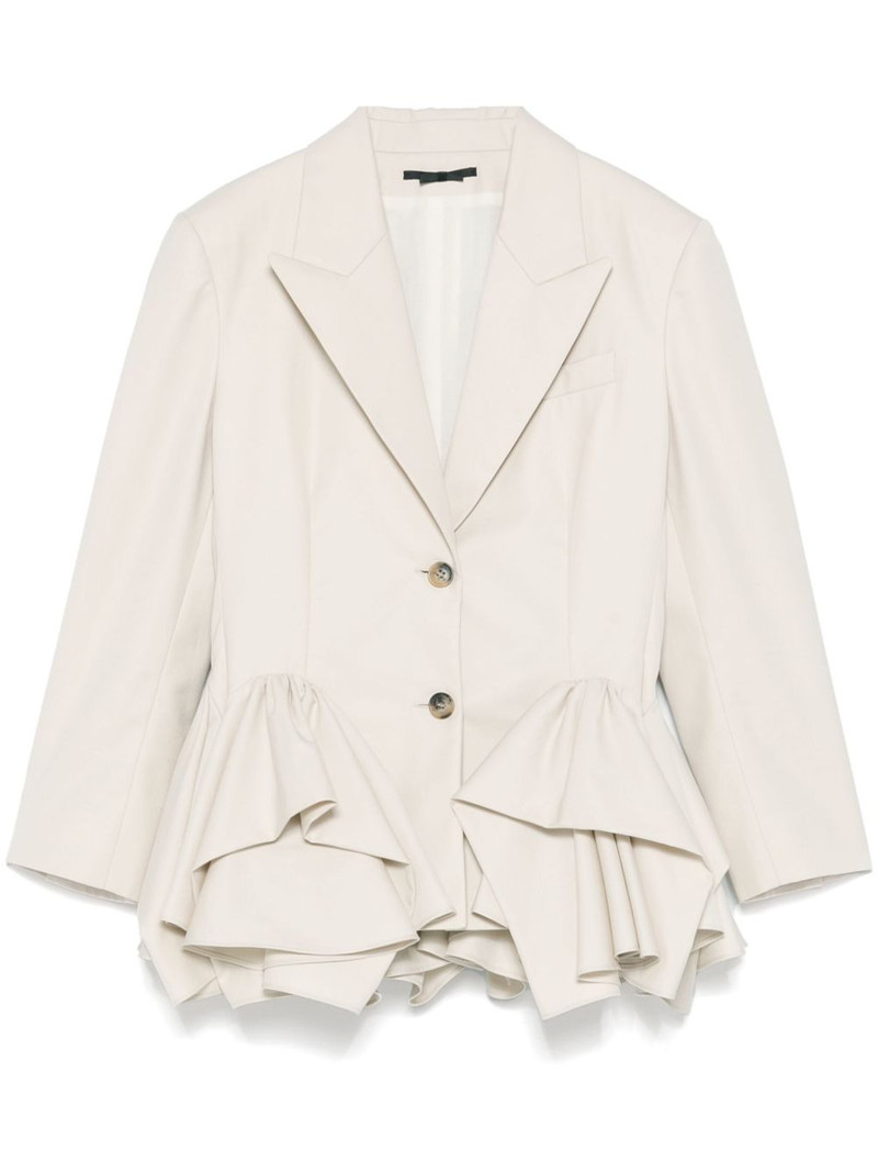 ruffled blazer 1