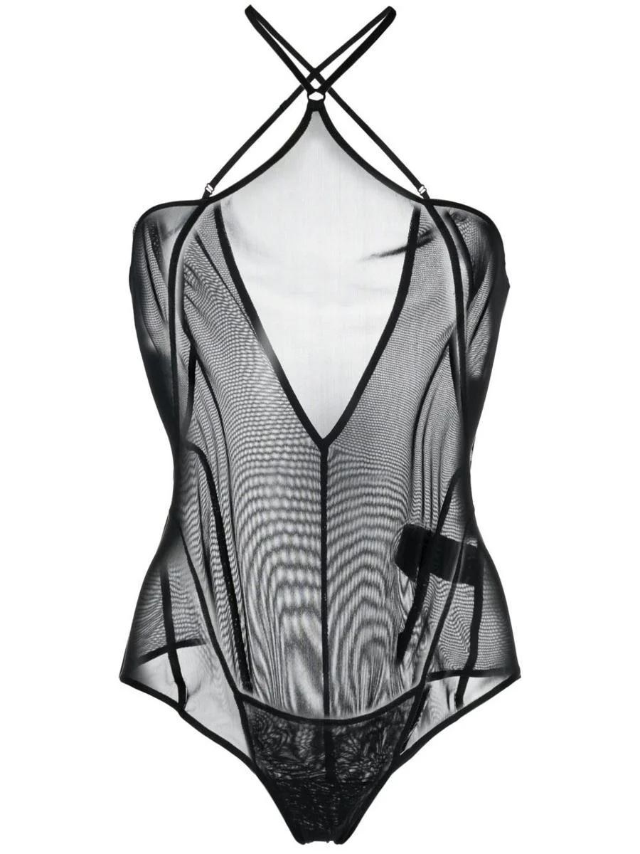 Knwls Halter Neck Bodysuit - 1