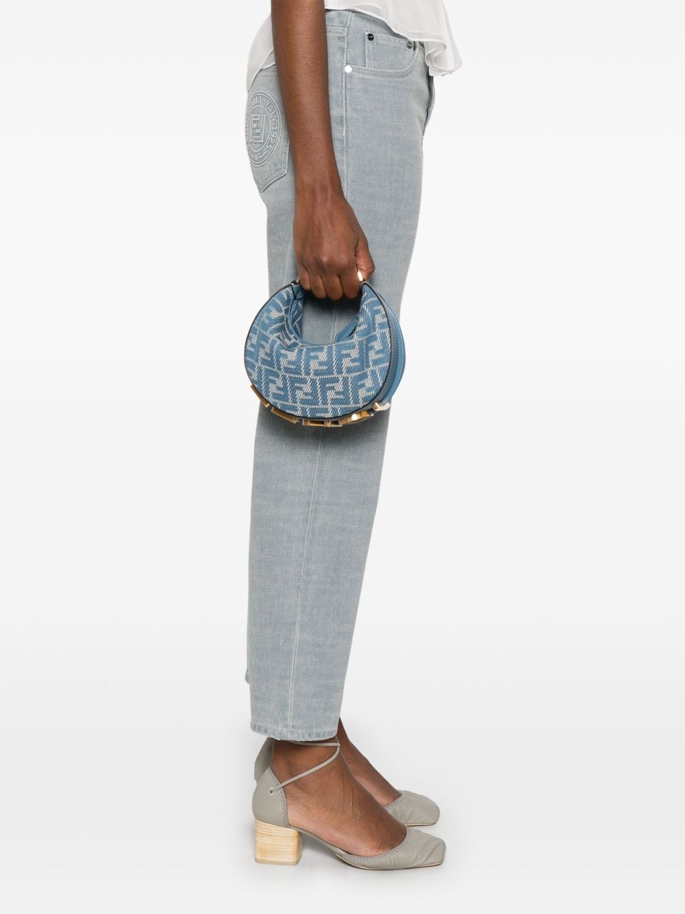 mini Fendigraphy shoulder bag - 2