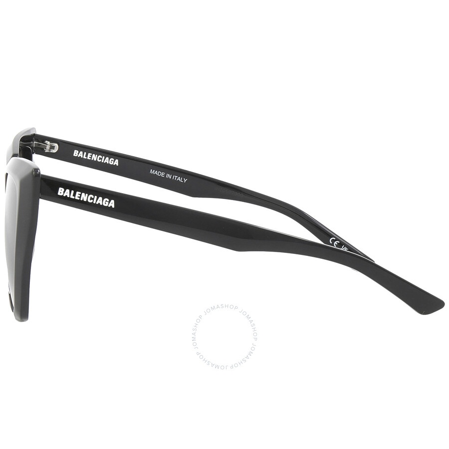 Balenciaga Grey Cat Eye Ladies Sunglasses BB0046S 001 55 - 4