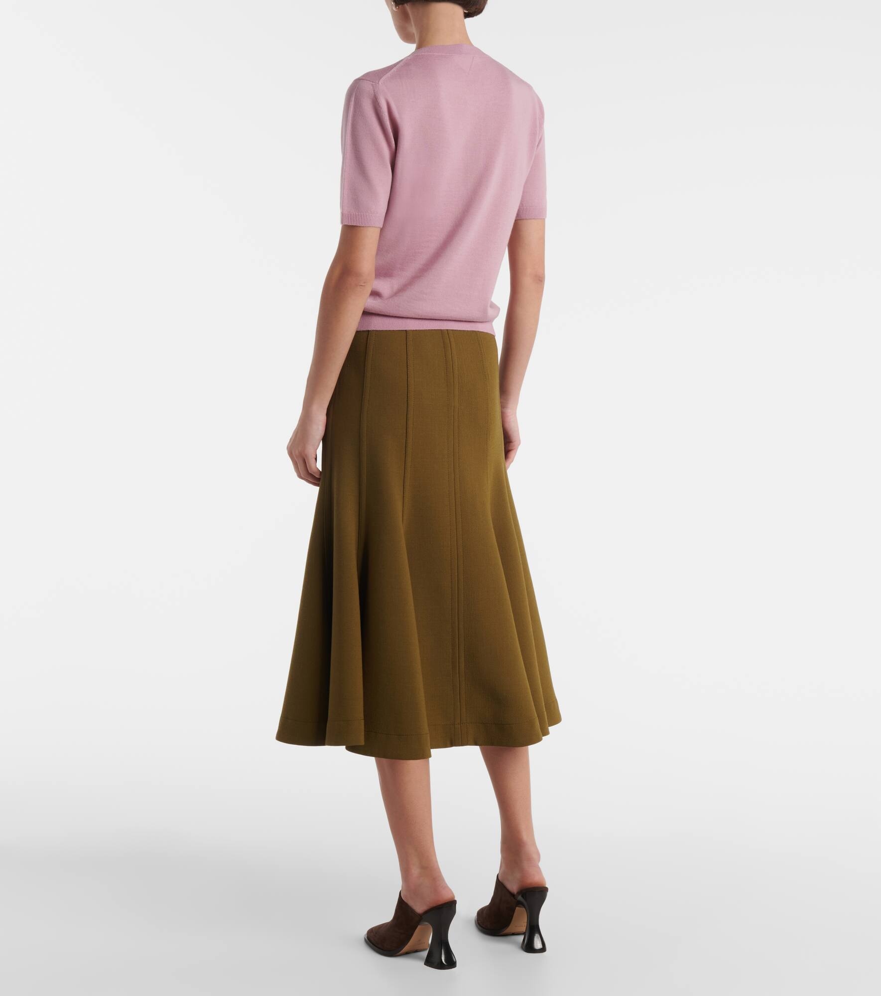 Ribbed-knit wool sweater - 3