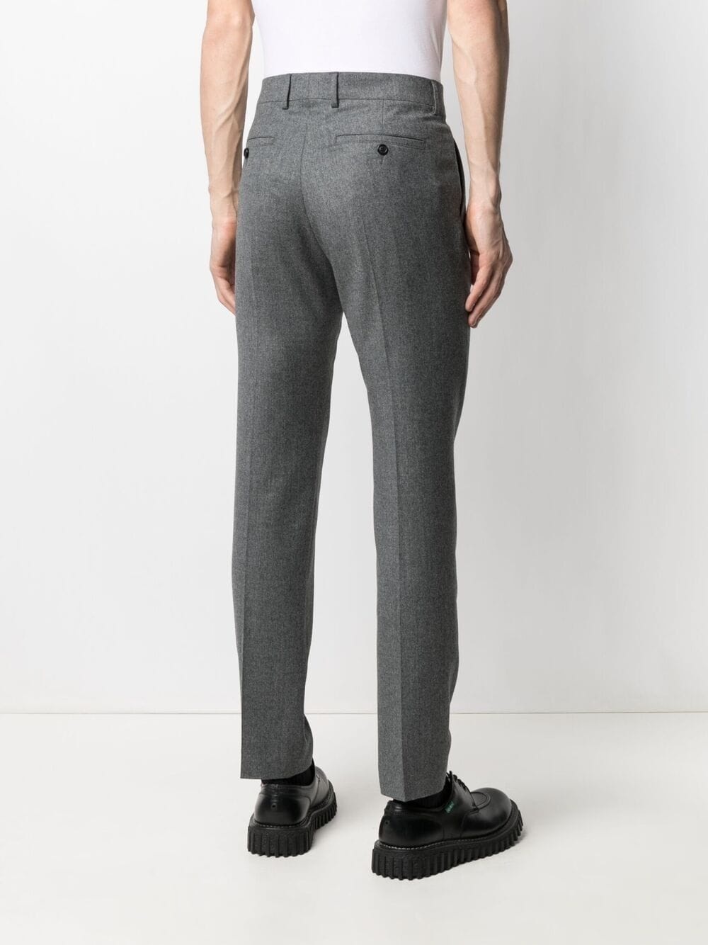 cigarette leg trousers - 4