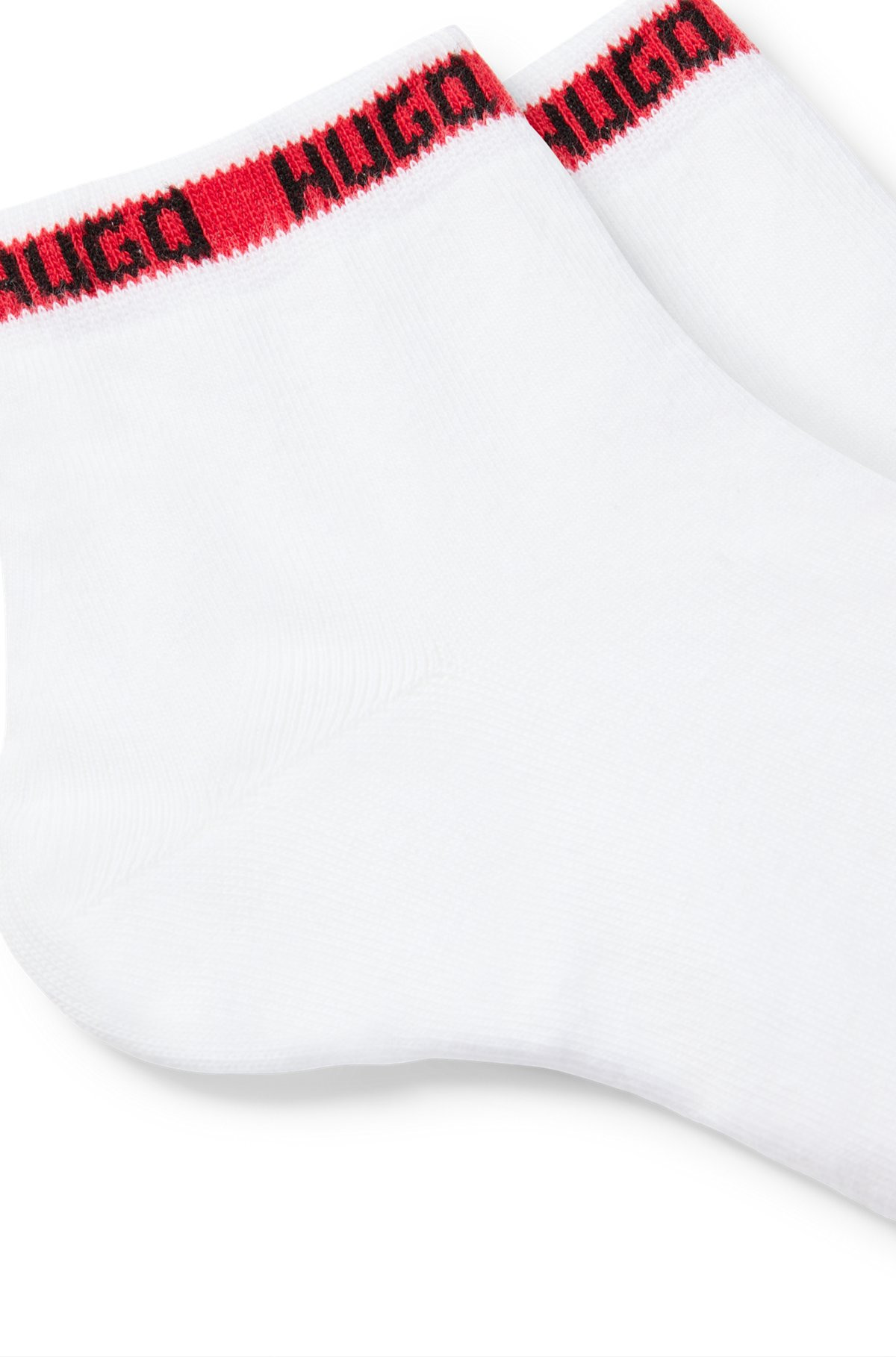 TWO-PACK OF SHORT-LENGTH SOCKS WITH LOGO TAPE - 2
