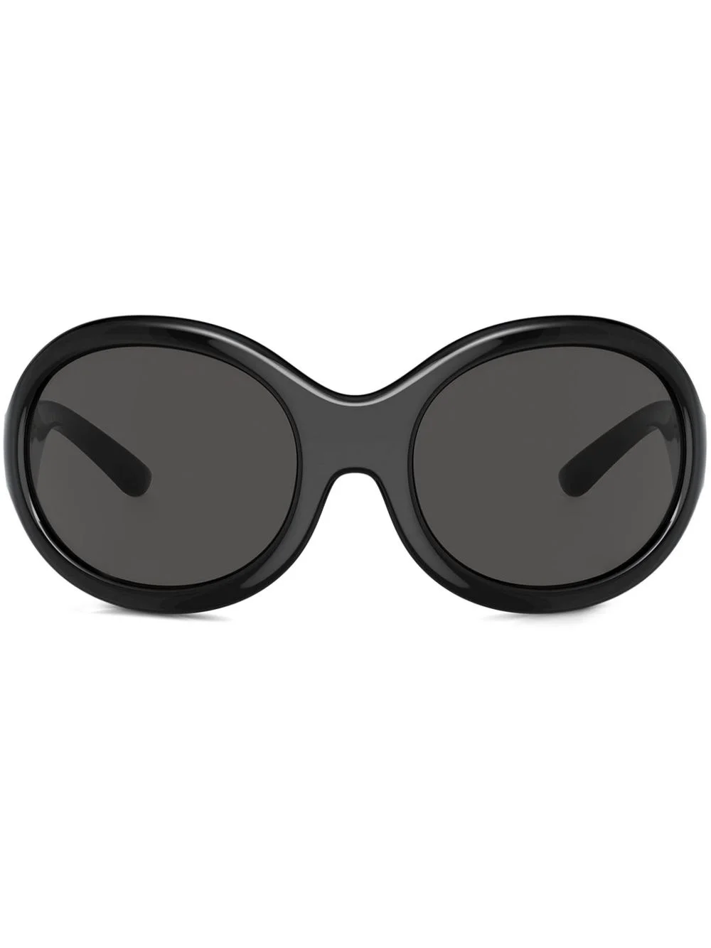 round-frame sunglasses - 1