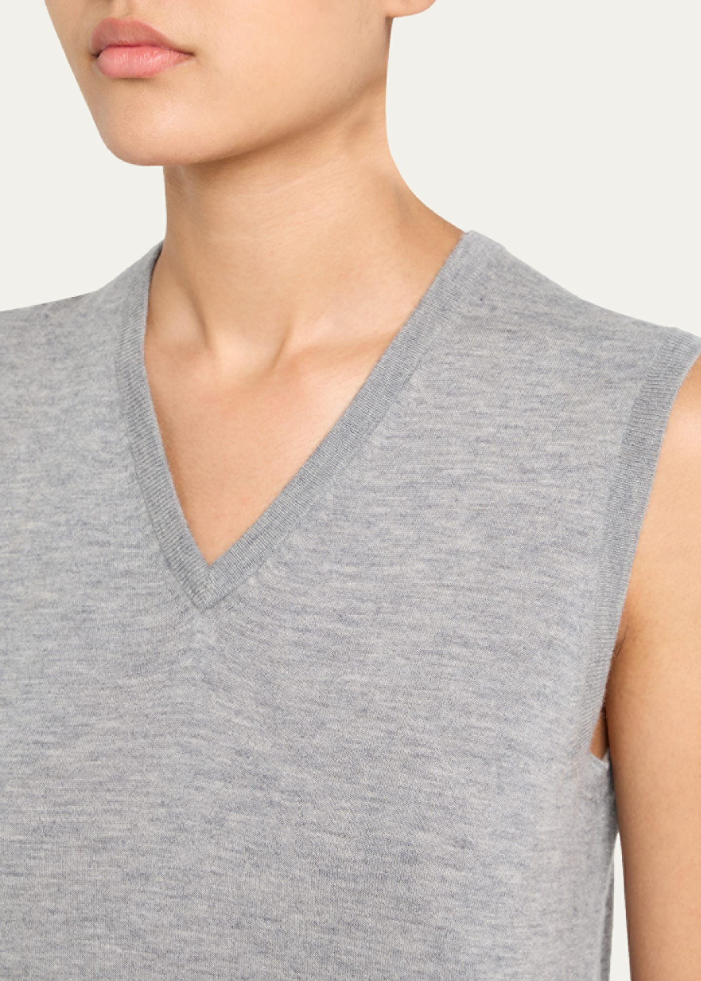 Lauri Sleeveless Cashmere Top - 5