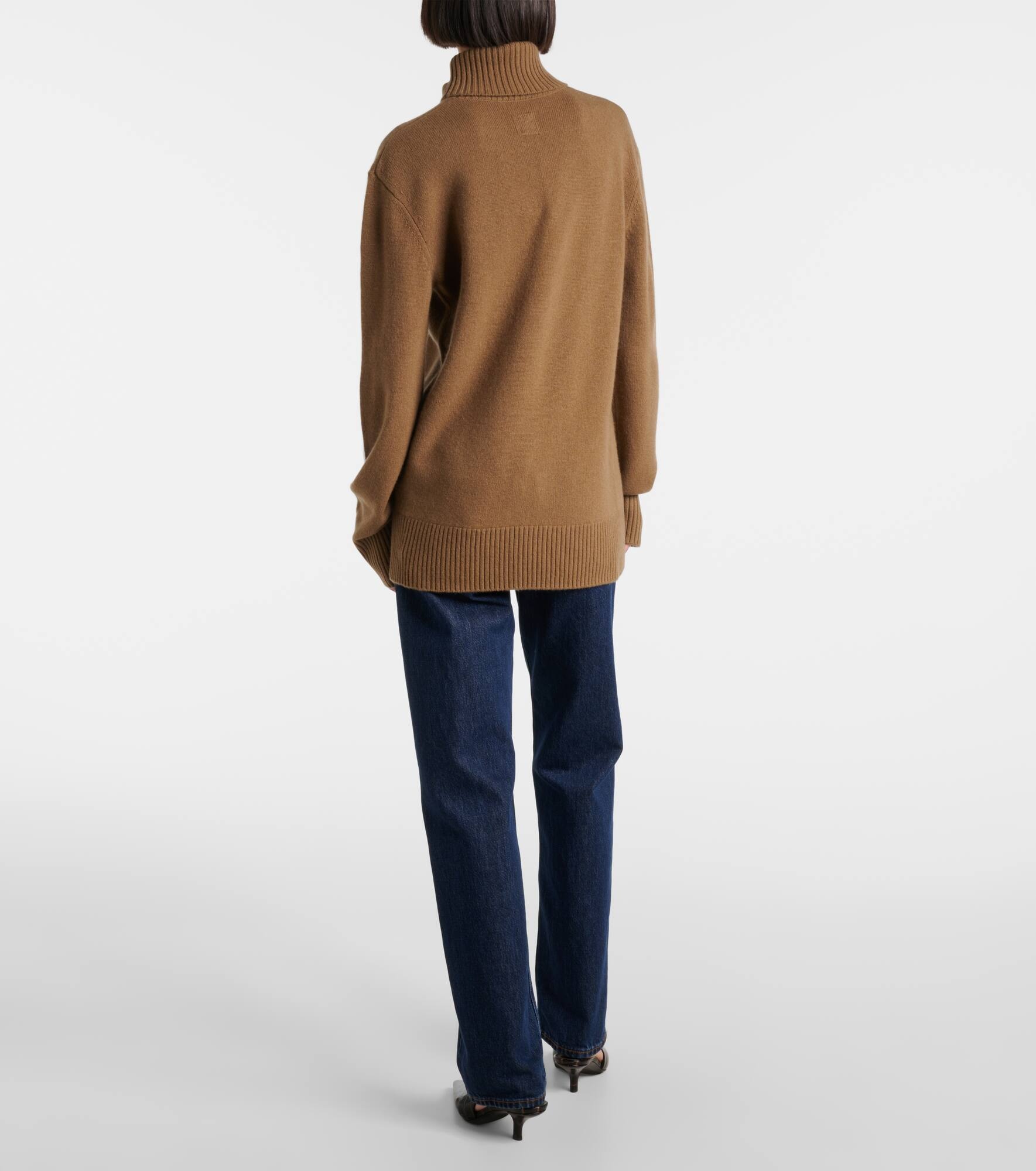 Cashmere turtleneck sweater - 3