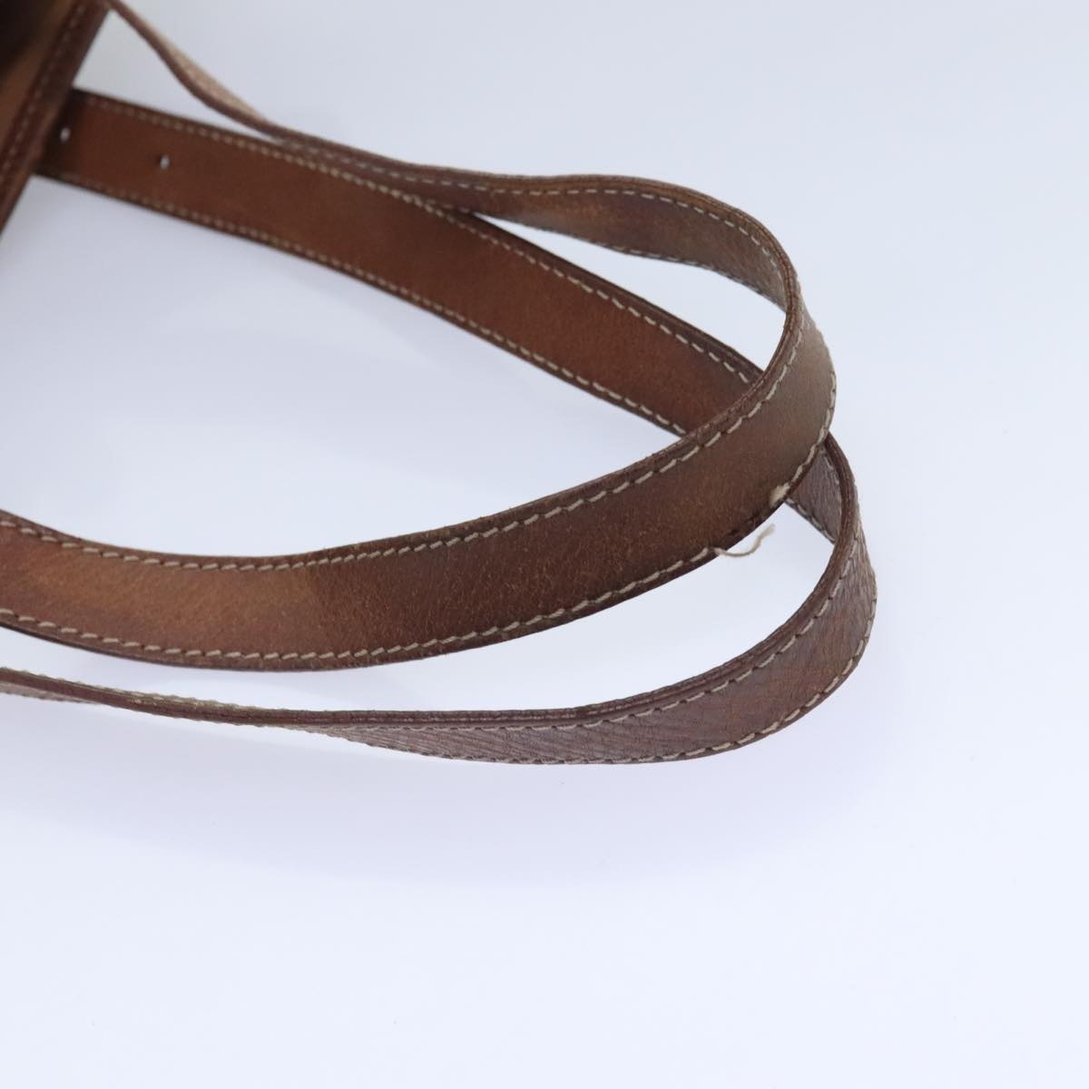 CELINE Macadam Canvas Tote Bag Pvc Leather Beige - 7