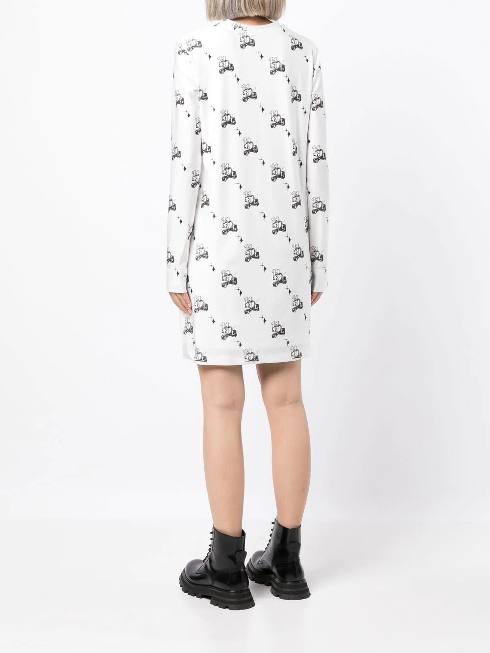 all-over 11-print dress - 5