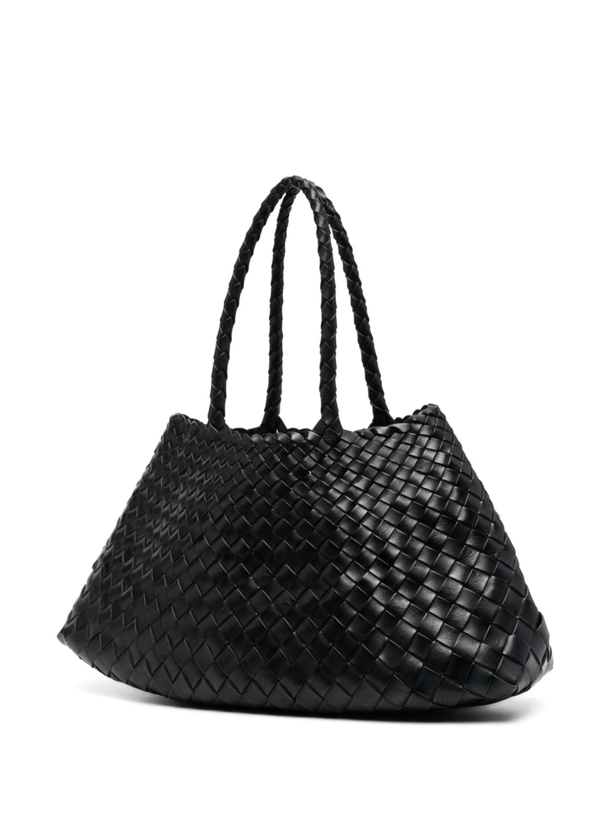 Dragon Diffusion Santa Croce Interwoven Leather Tote Bag - 5