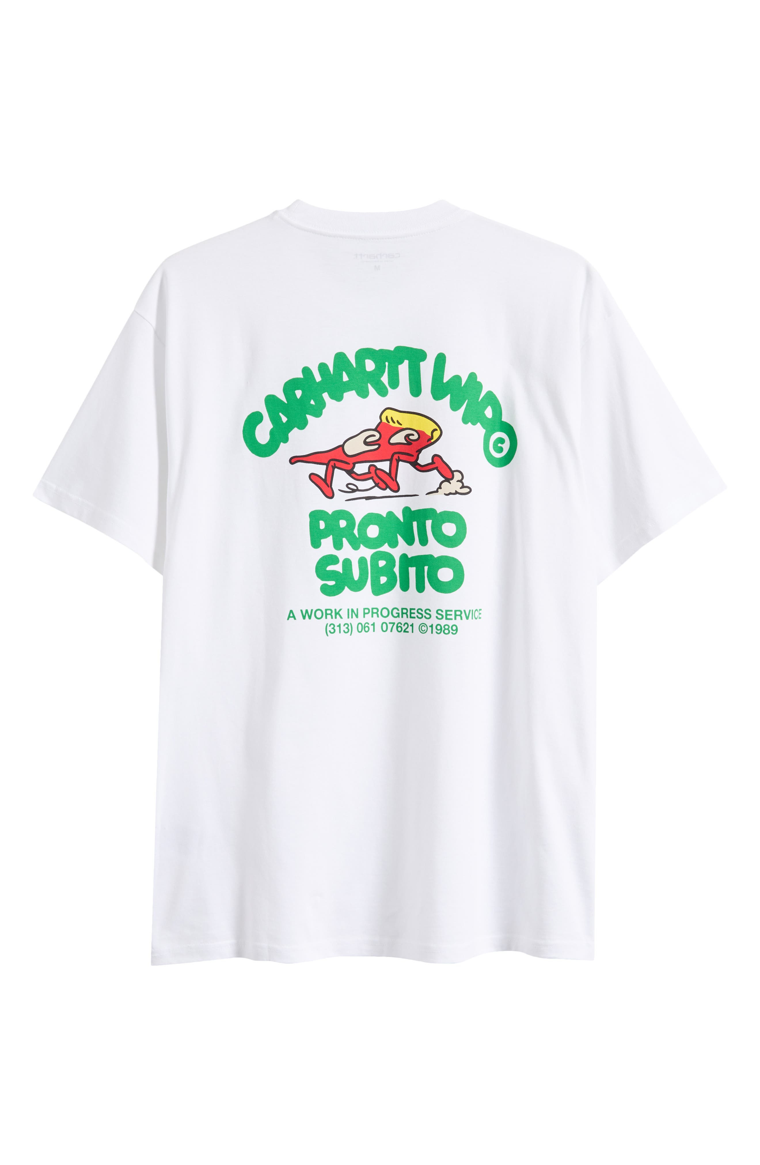 Carhartt Work In Progress Pronto Organic Cotton Graphic T-Shirt in White at Nordstrom - 7