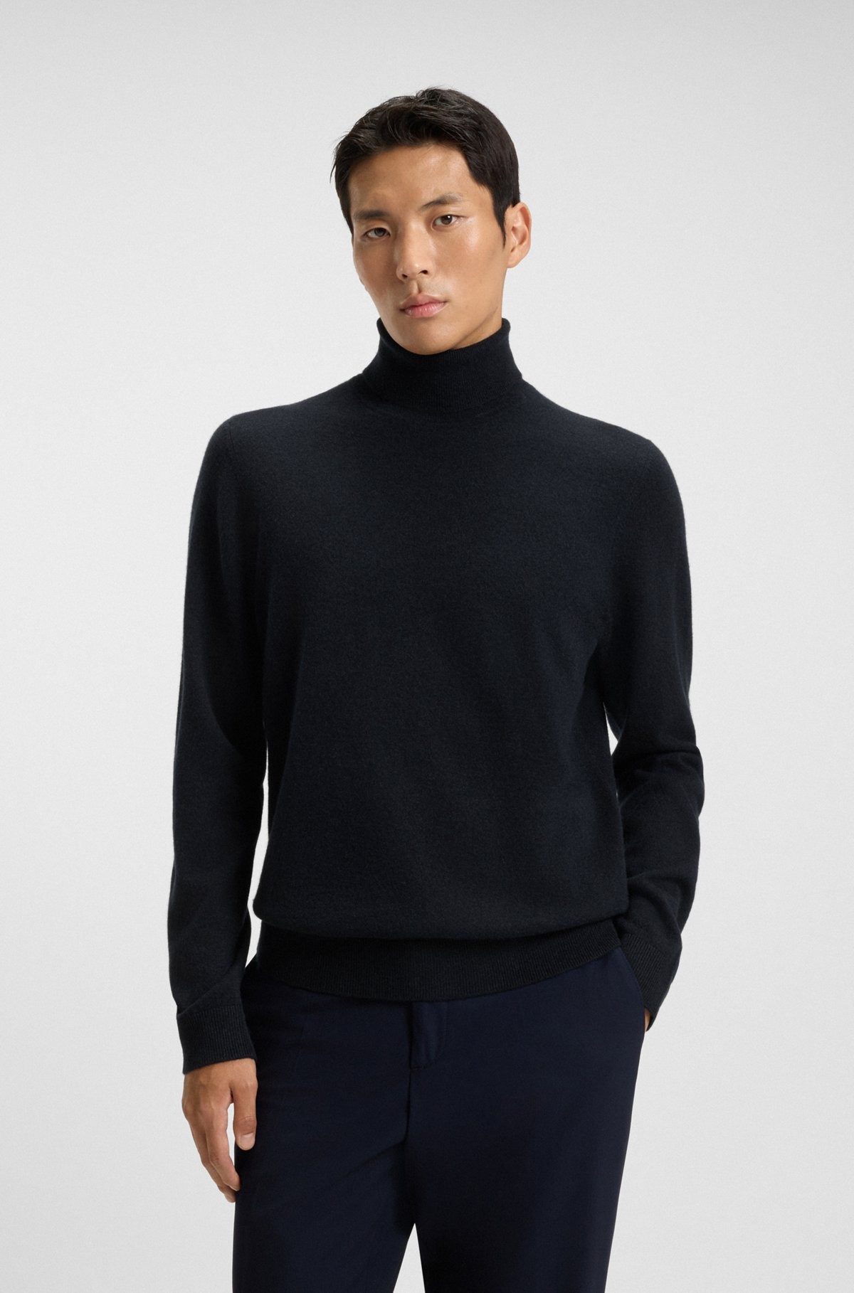 ROLLNECK SWEATER IN CASHMERE - 2