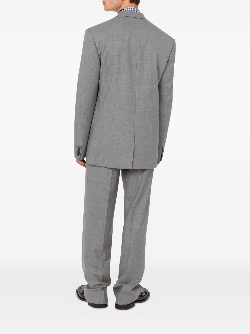 single-breasted tailored blazer - 3