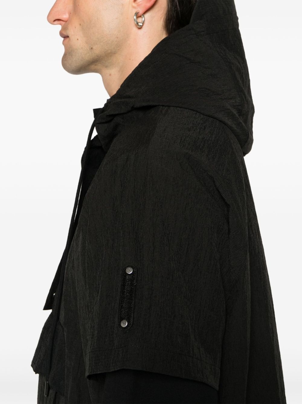 overlay "Onyx" hoodie - 5