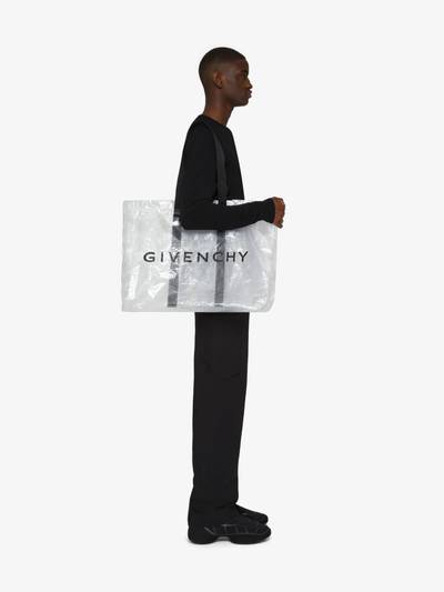 Givenchy G-SHOPPER XL TRANSPARENT TOTE SHOPPING BAG outlook