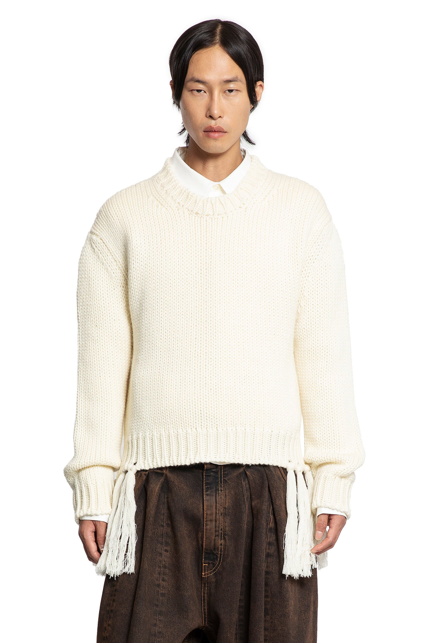 Sweater-With-Fringes - 6