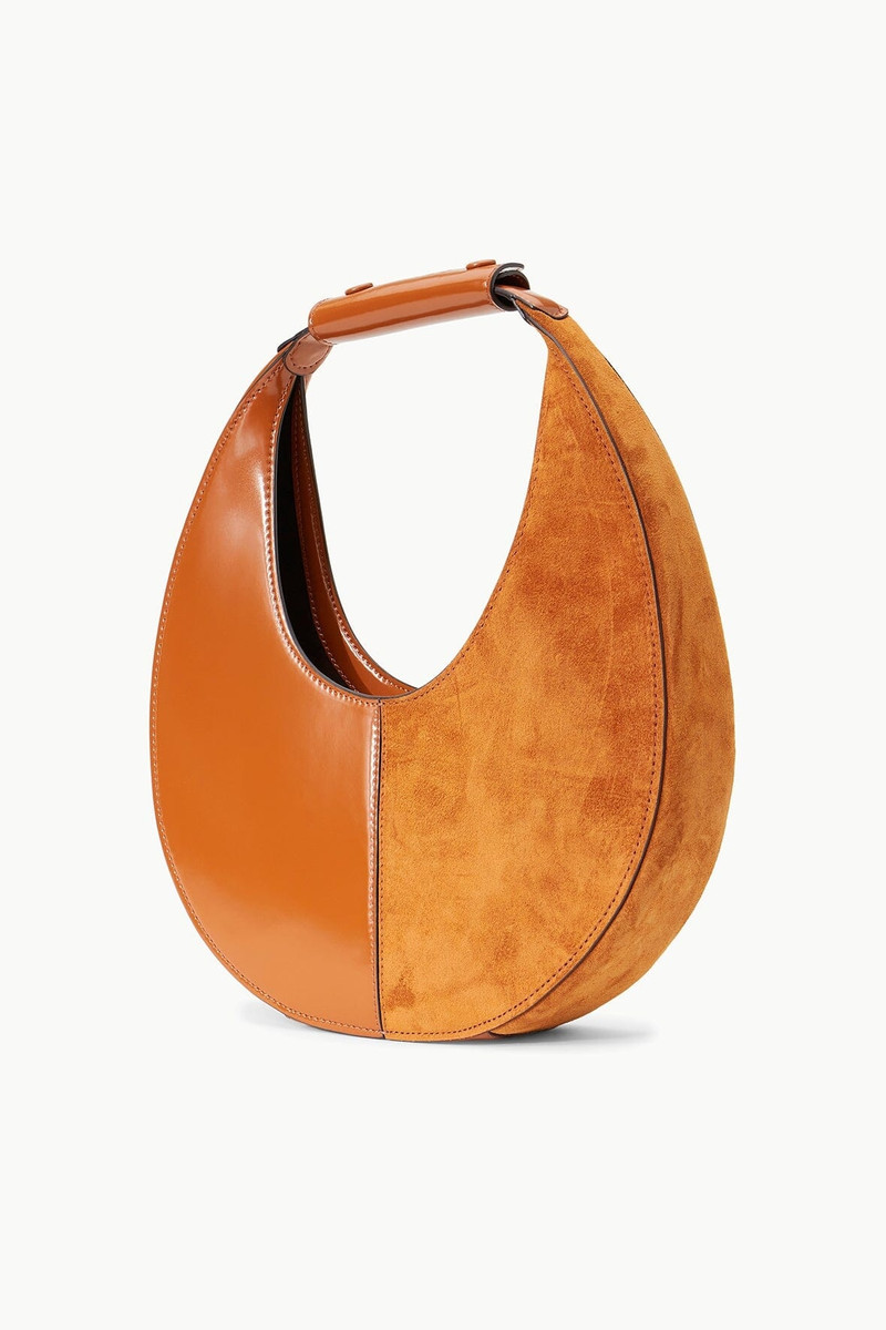 STAUD STAUD MOON SPLIT BAG TOBACCO outlook