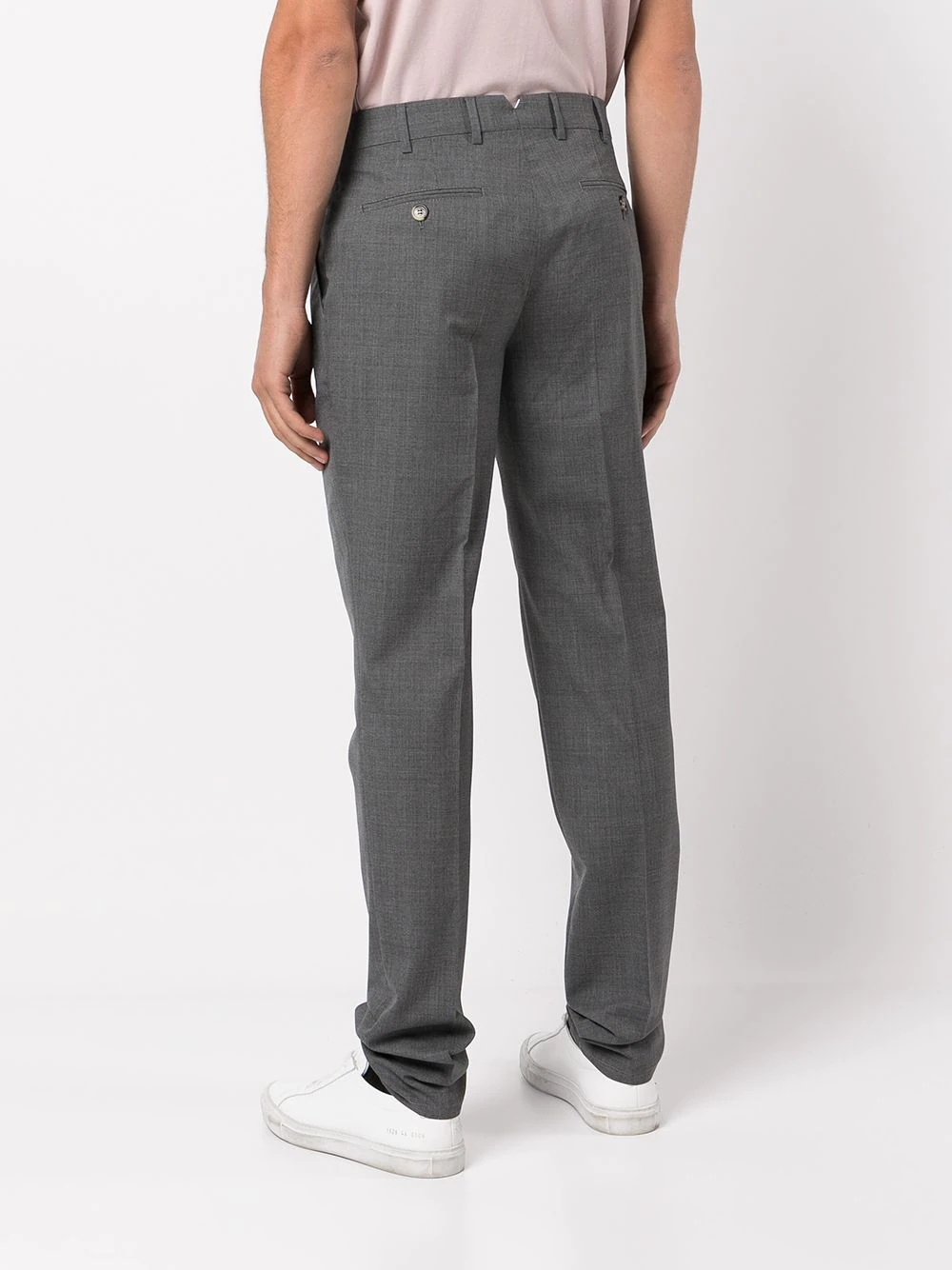 slim-fit tailored trousers - 4