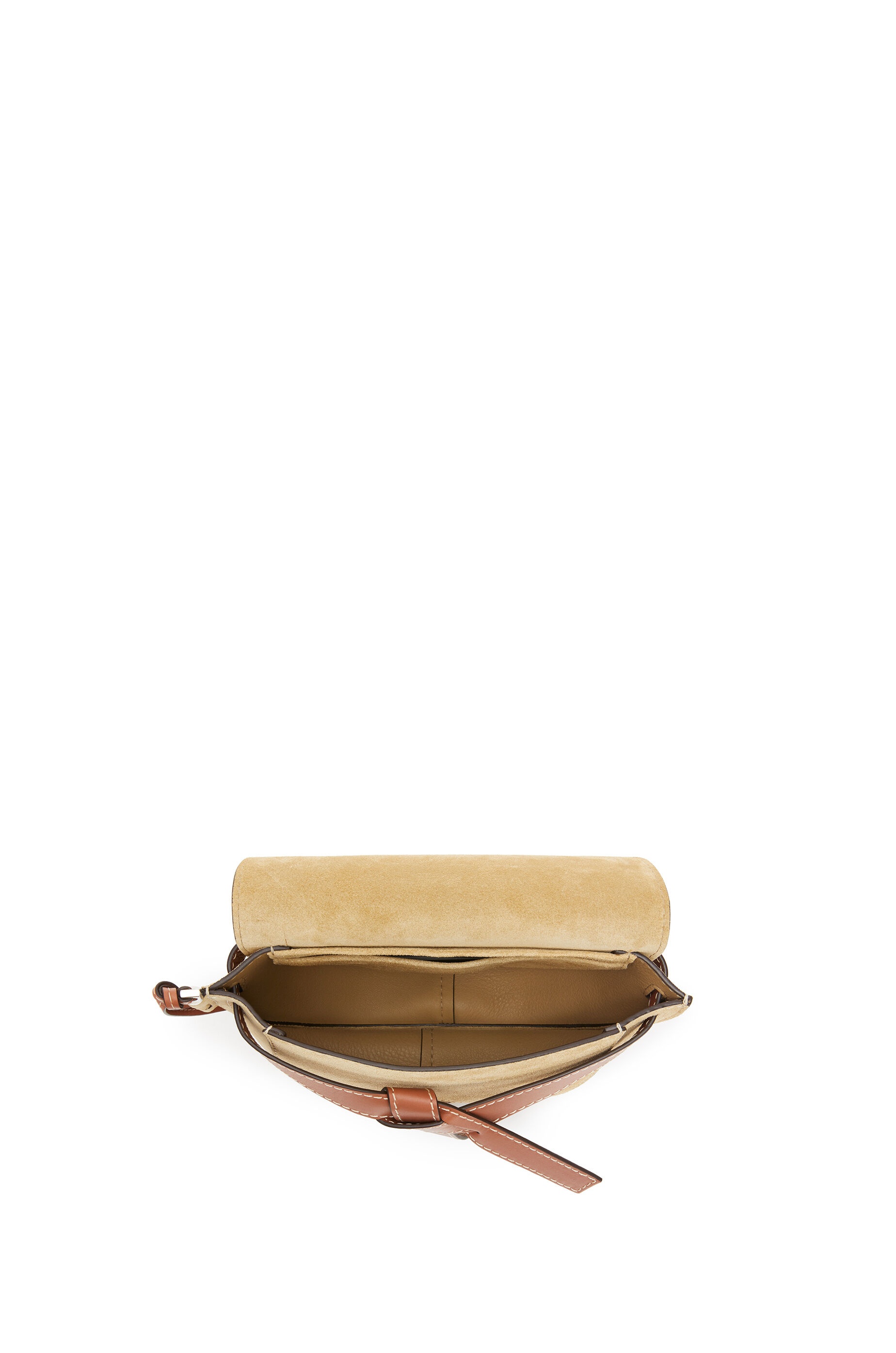 Large Gate bumbag in suede and calfkin - 4