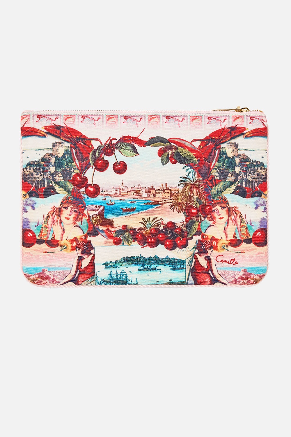 SMALL CANVAS CLUTCH - 3