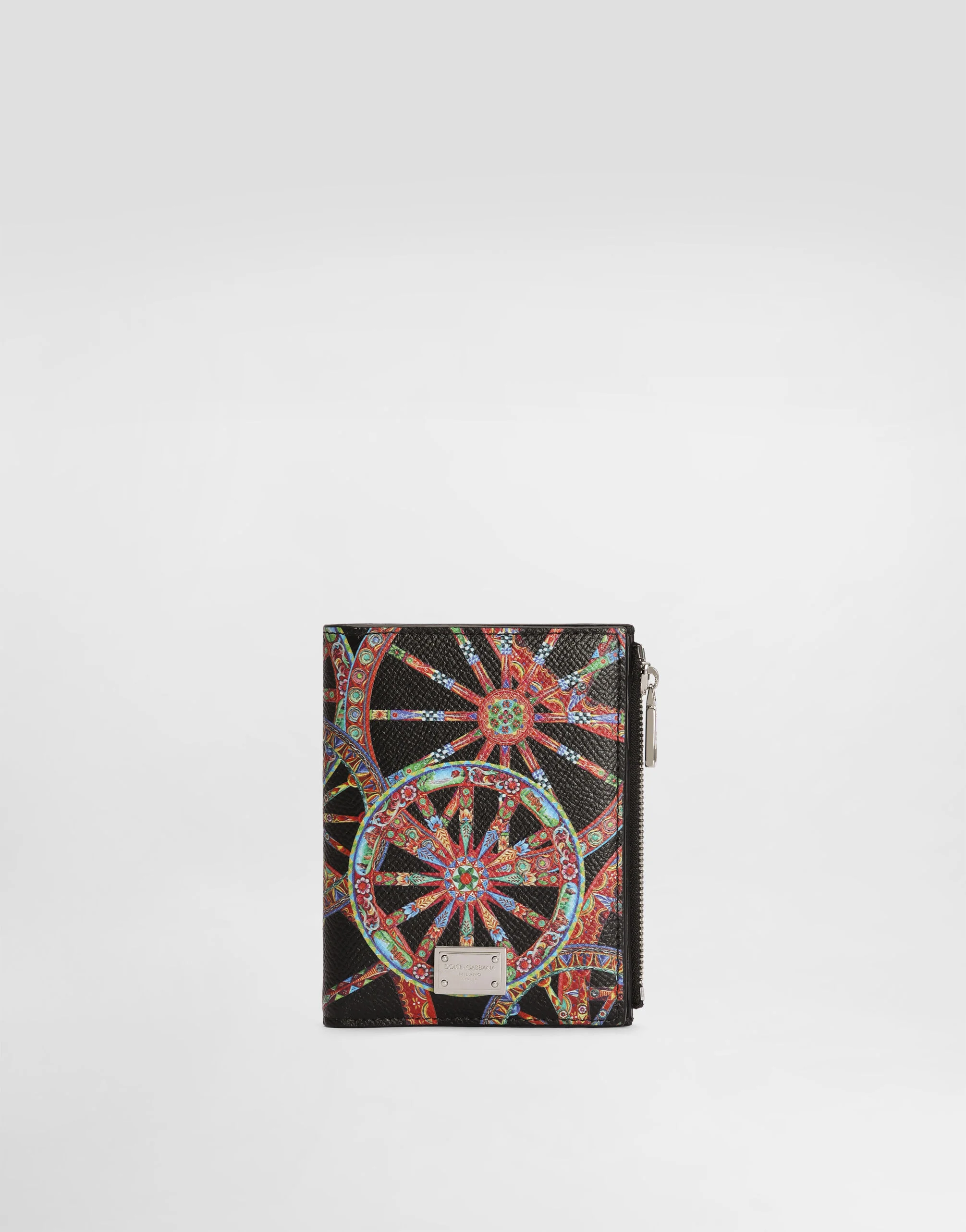 Carretto-print calfskin wallet - 1