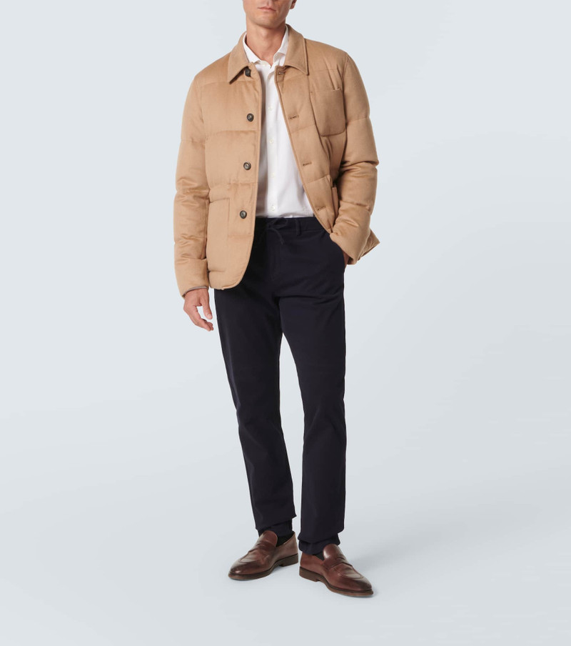 Herno Camel hair down jacket outlook
