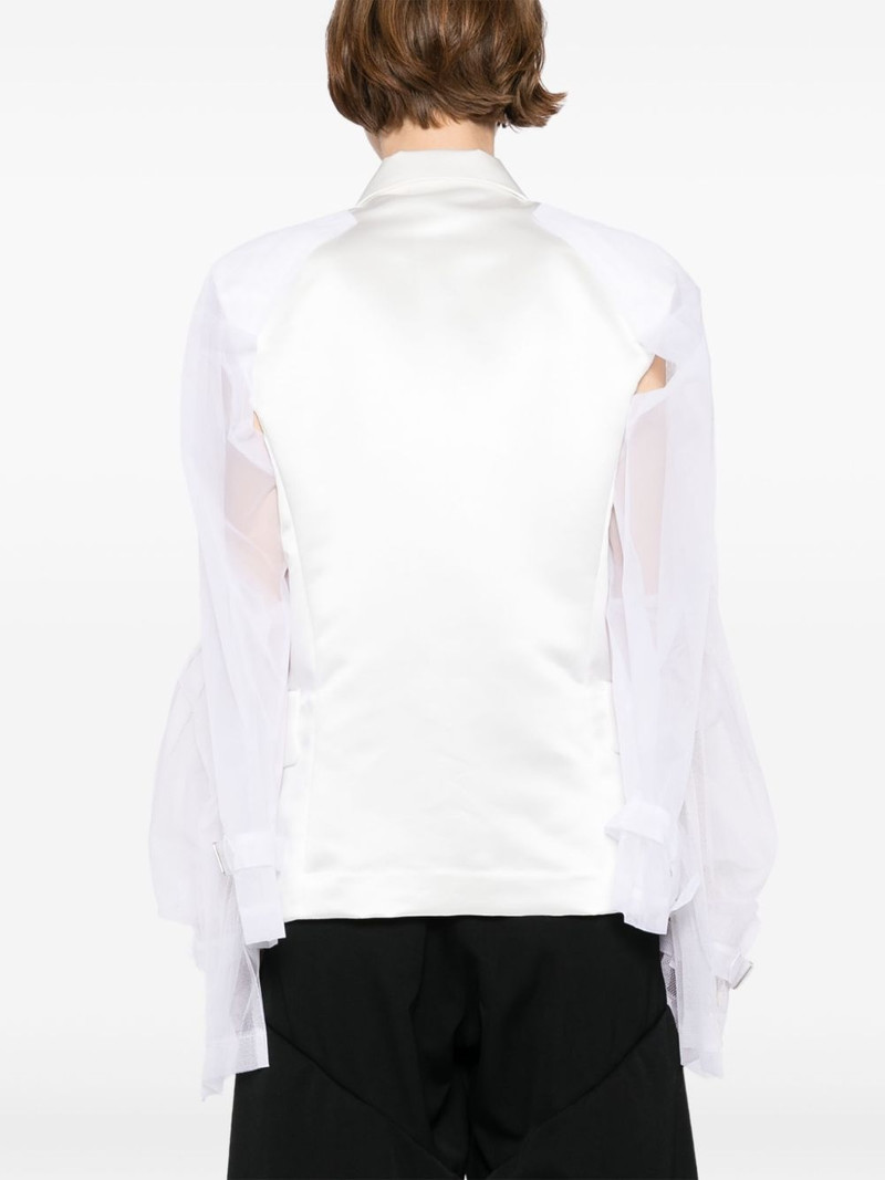 tulle-inserts blazer 4