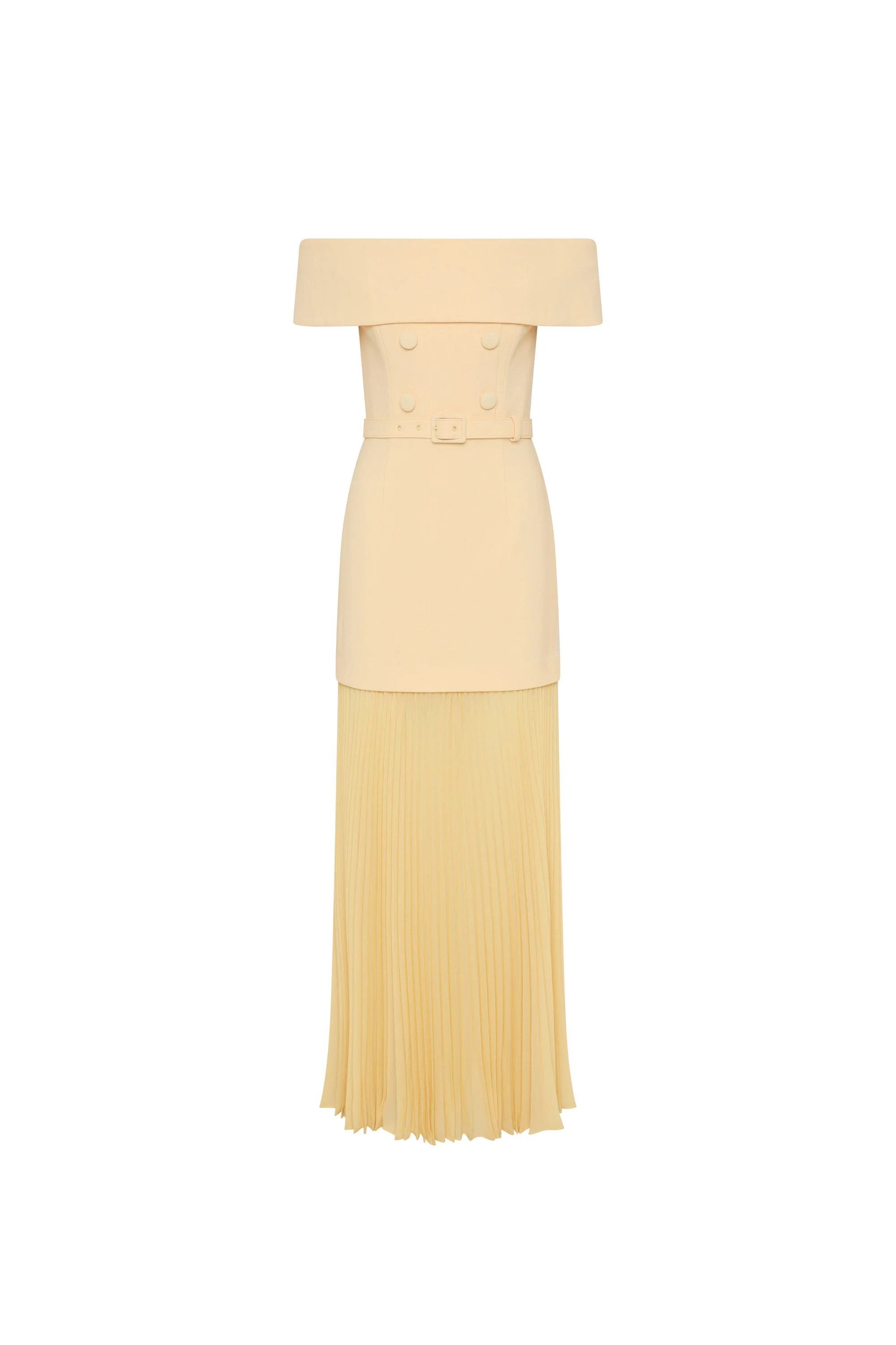Muriel Off The Shoulder Midi Dress - 1