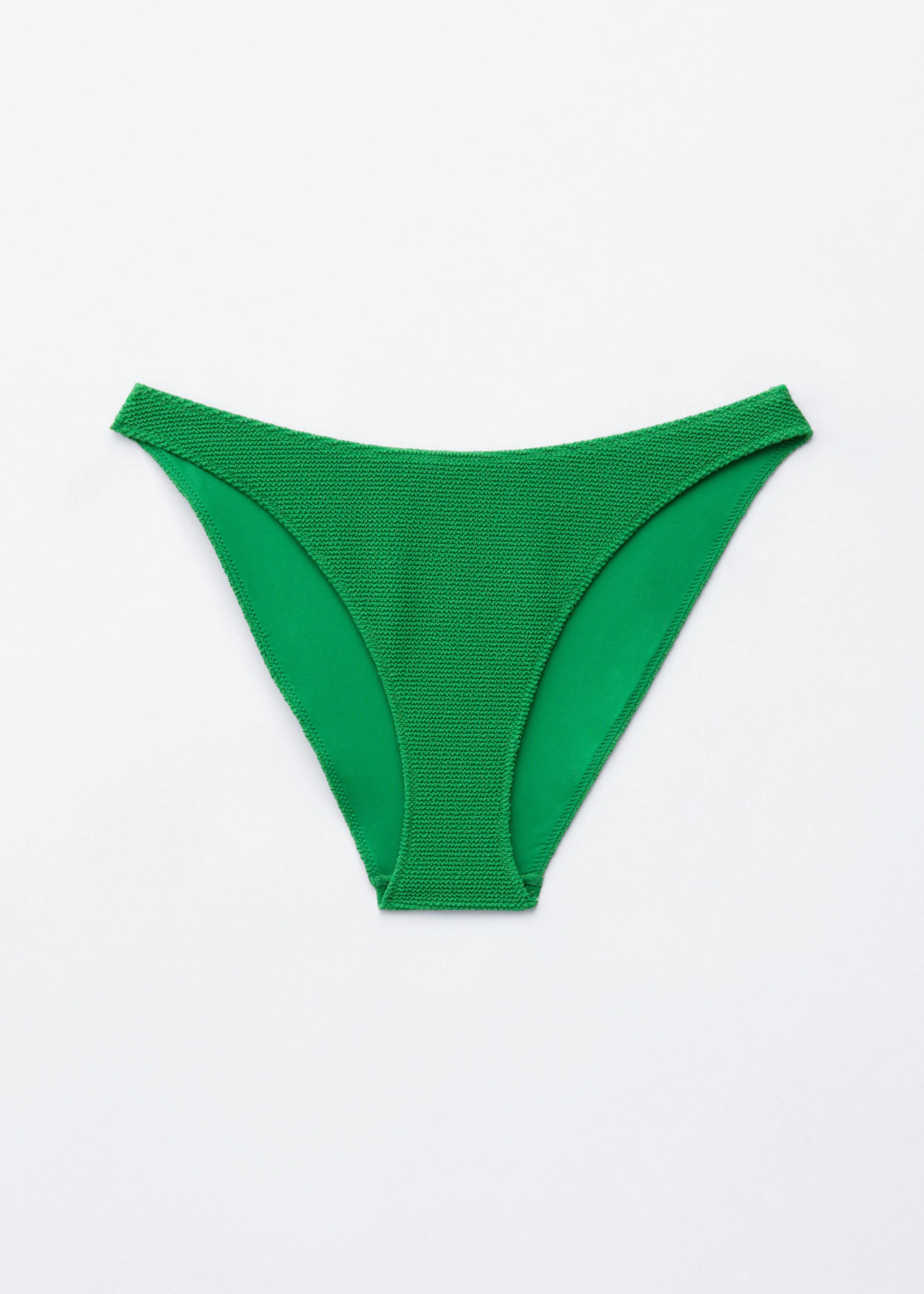 Textured Bikini Bottoms - 1