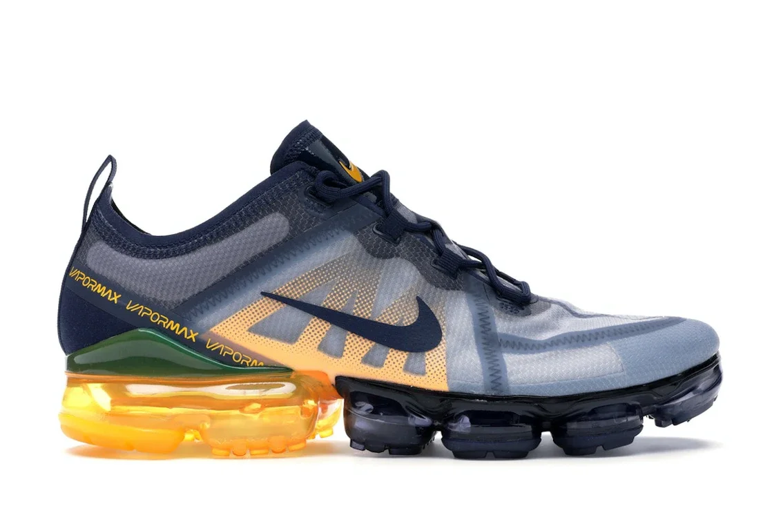Nike Air VaporMax 2019 Midnight Navy Laser Orange - 1