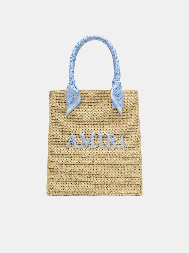 AMIRI RAFFIA TOTE 1