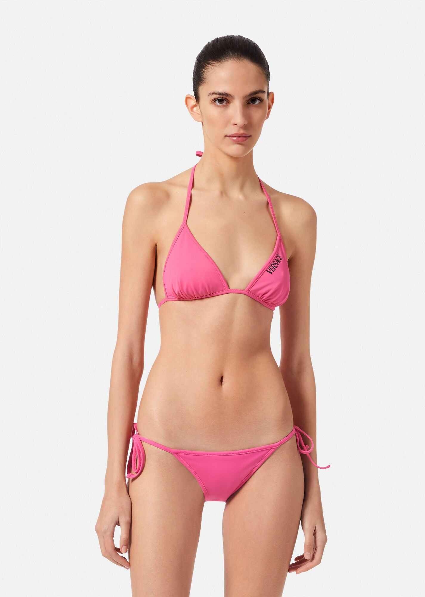 Silver Baroque Reversible Bikini Bottoms - 4