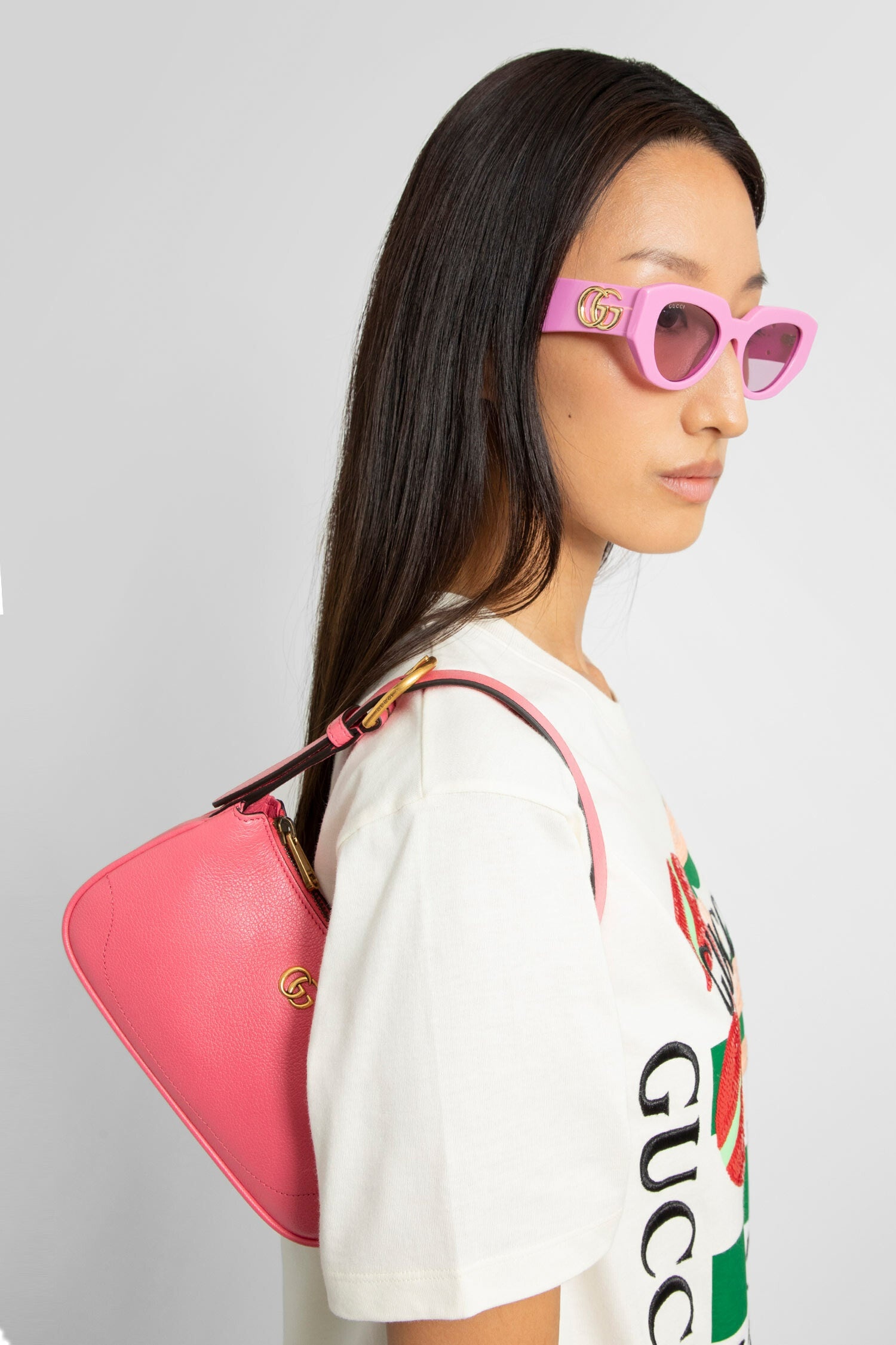 GUCCI WOMAN PINK TOP HANDLE BAGS - 5