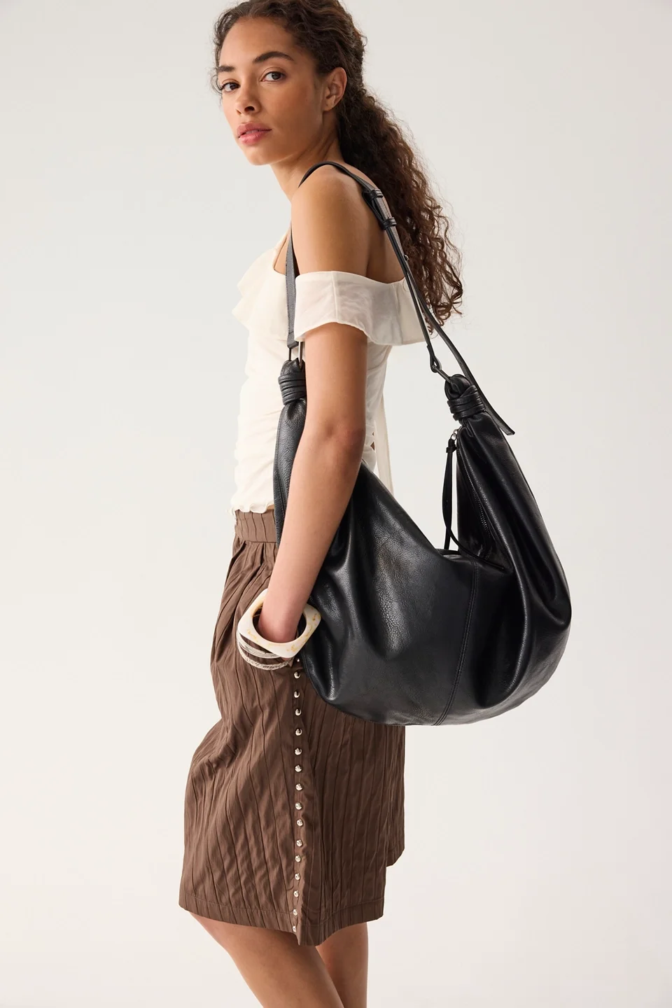 Vegan Slouch Bag - 1