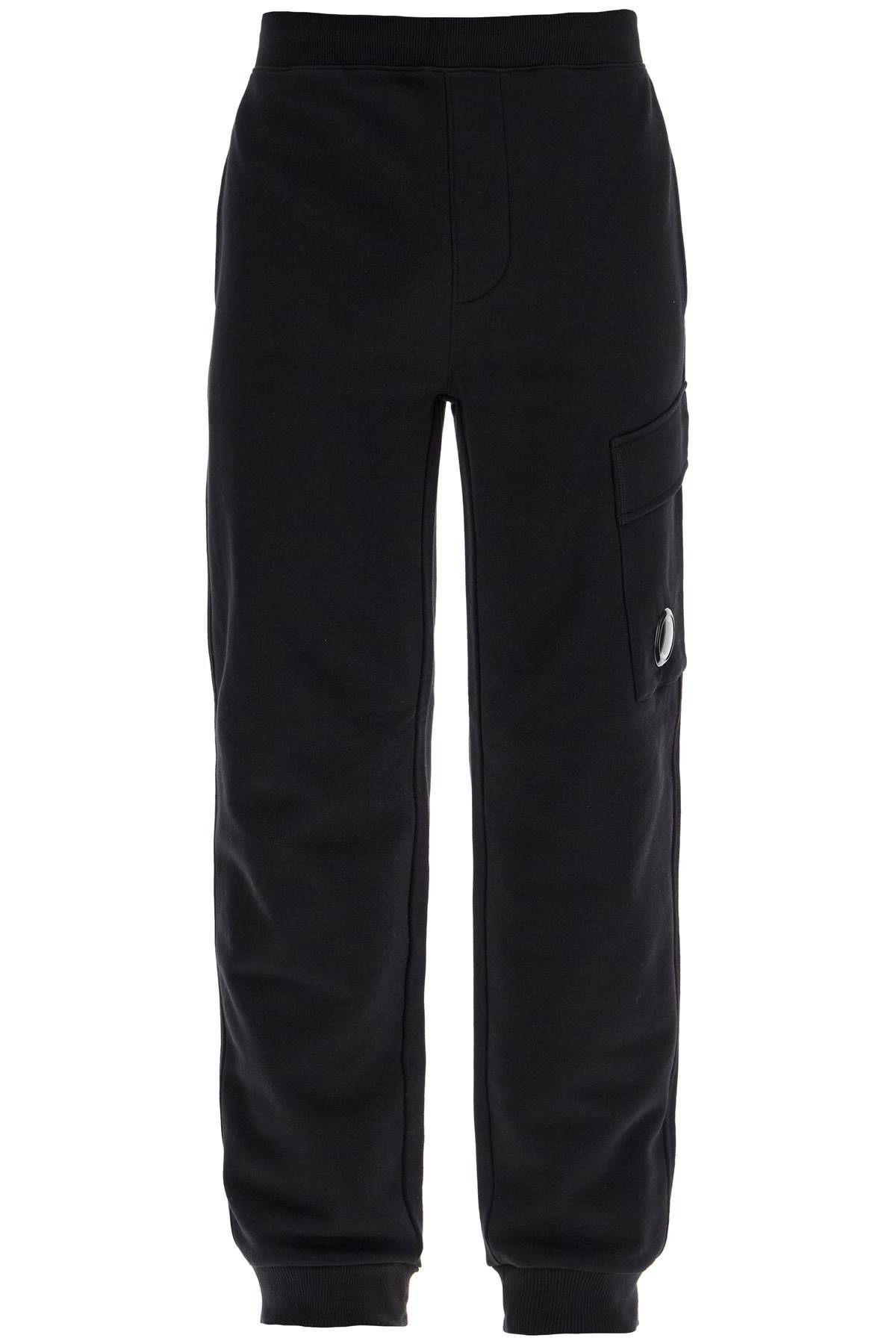 CARGO SWEATPANTS IN FLEECE FABRIC - 1